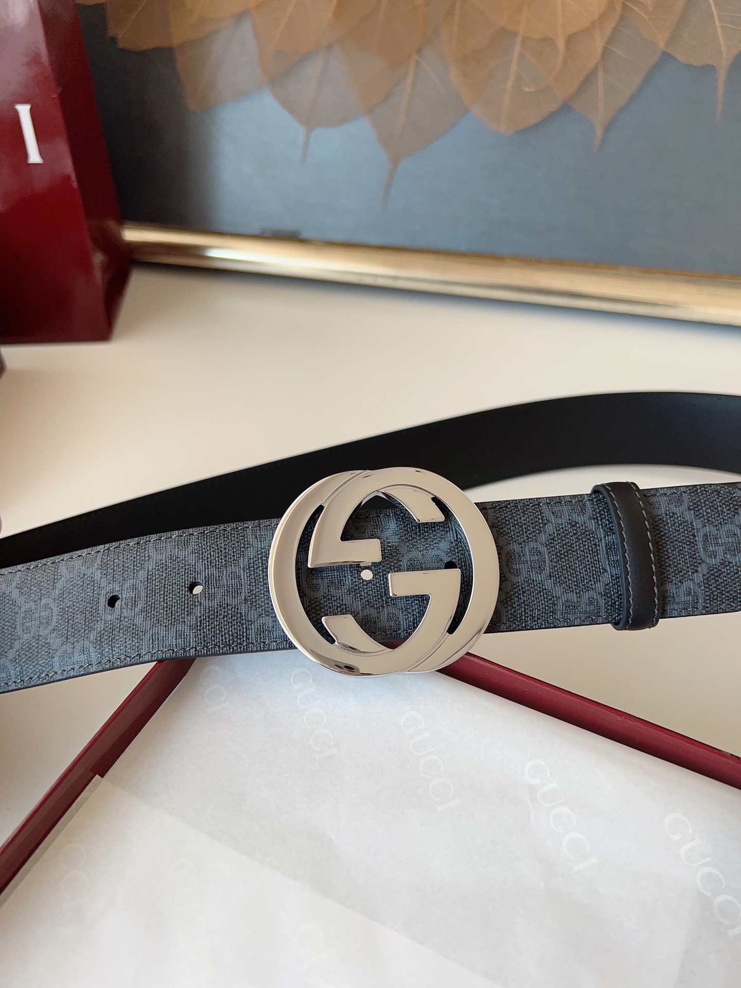 Gucci Basic Belt Canvas M
