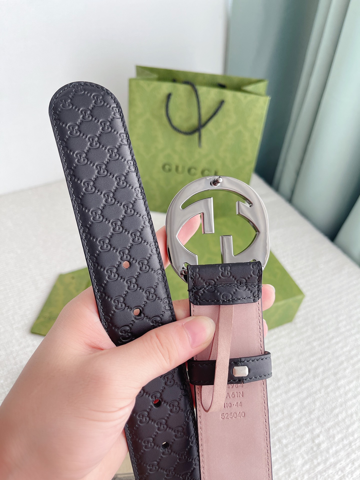 Gucci Basic Belt Cow Leather M