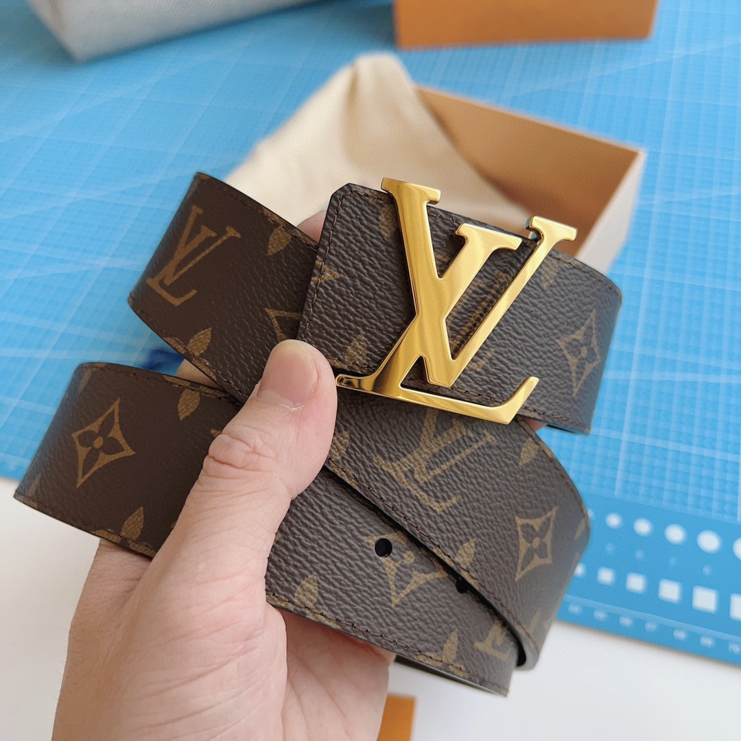 Canvas Belt Cow Leather Black