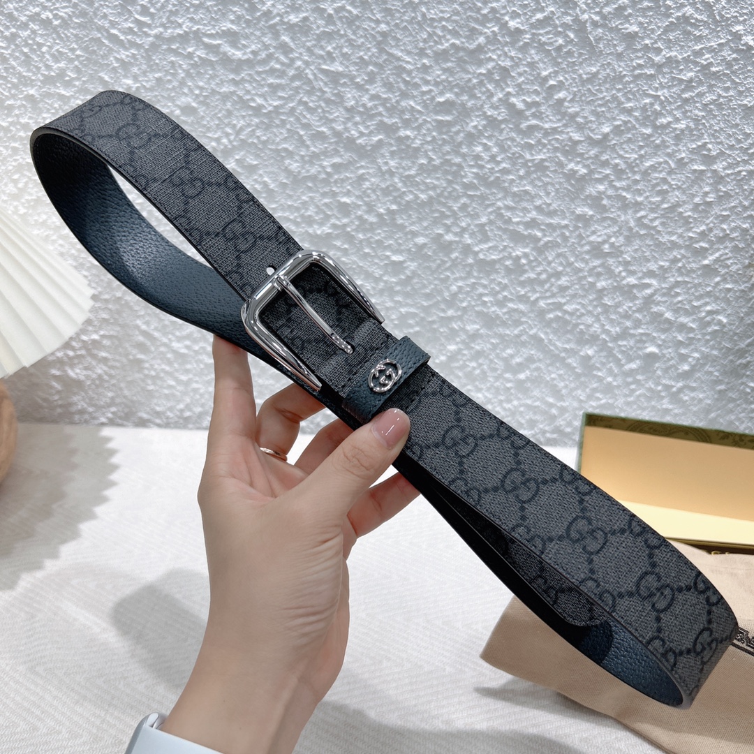 Gucci Male Basic Belt Canvas S-m