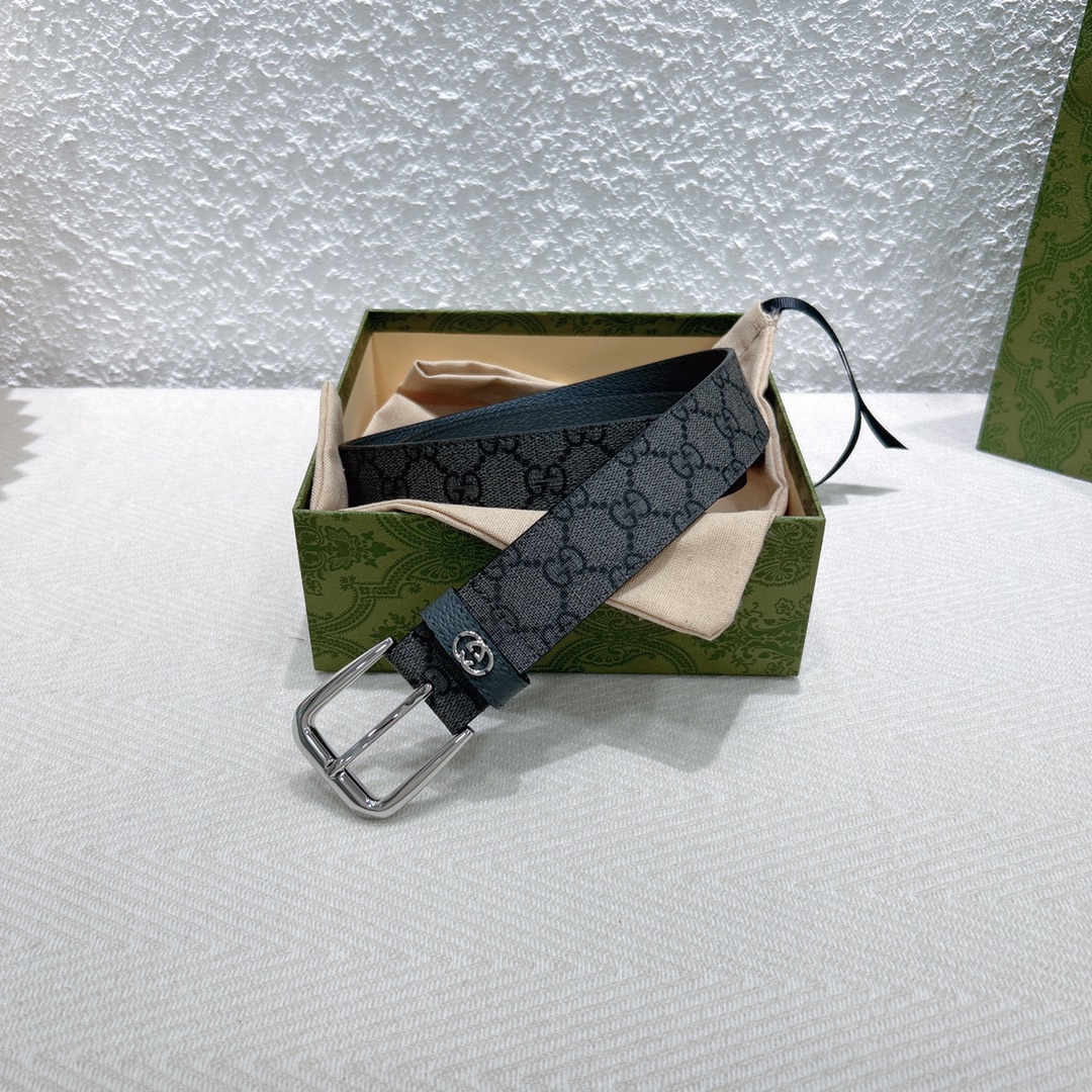 Gucci Male Basic Belt Canvas S-m