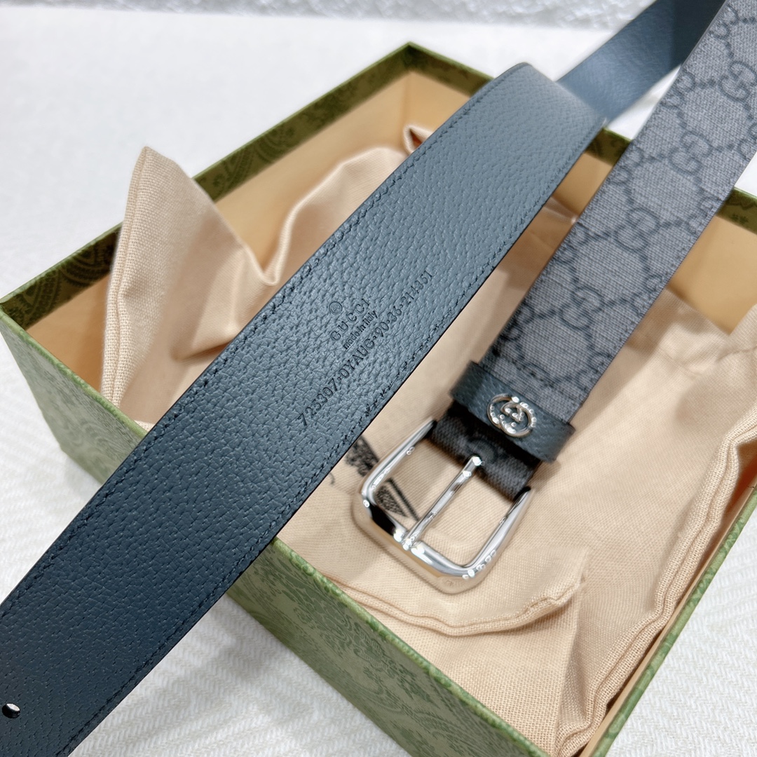Gucci Male Basic Belt Canvas S-m