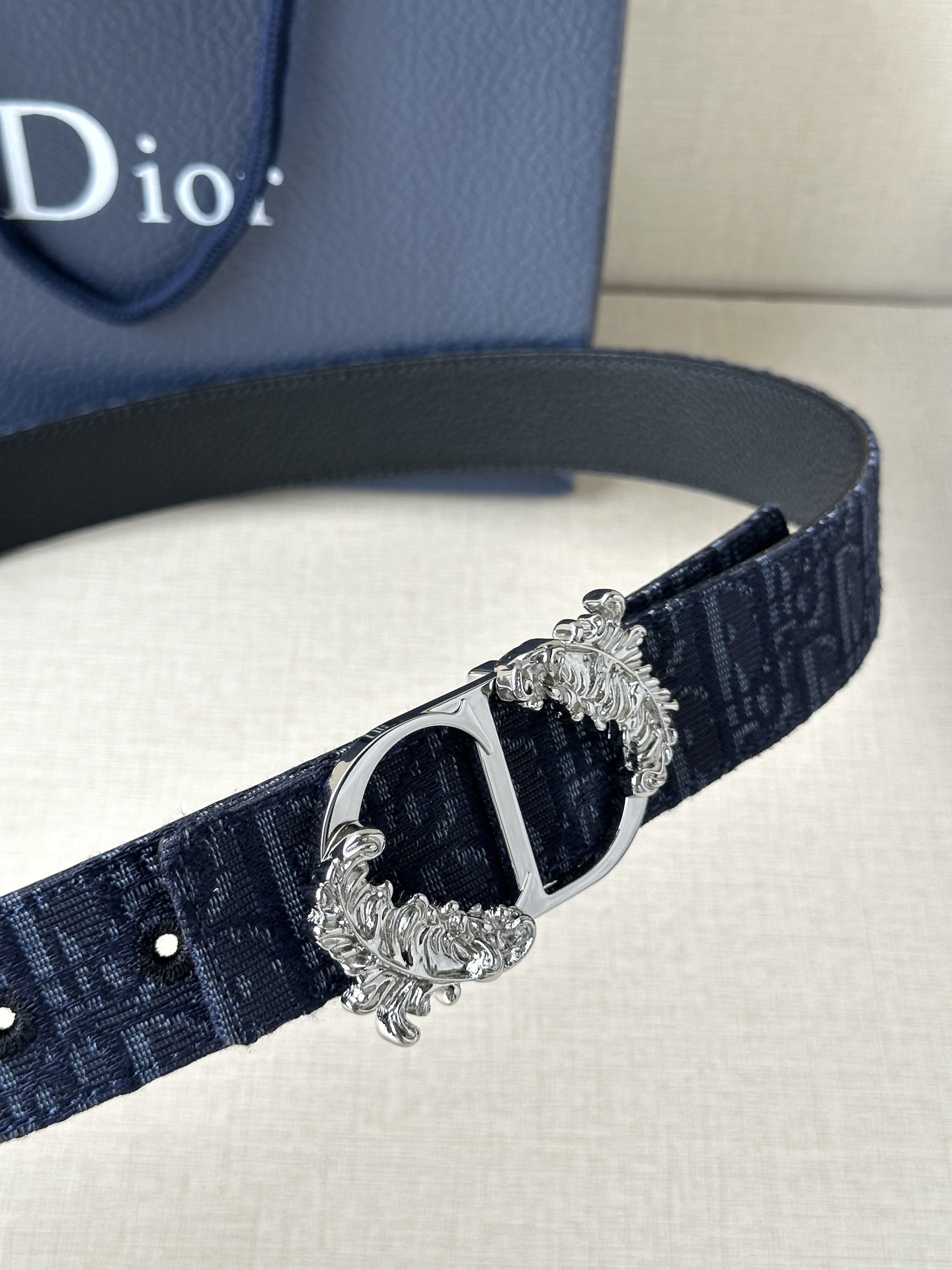 Basic Belt Cow Leather Black M-l