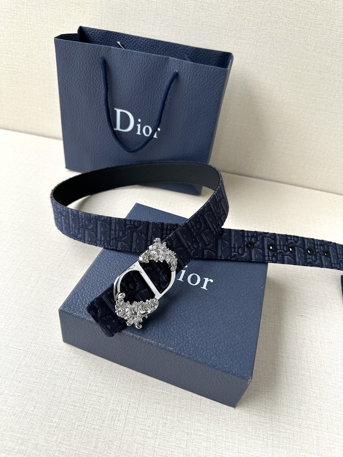 Basic Belt Cow Leather Black M-l