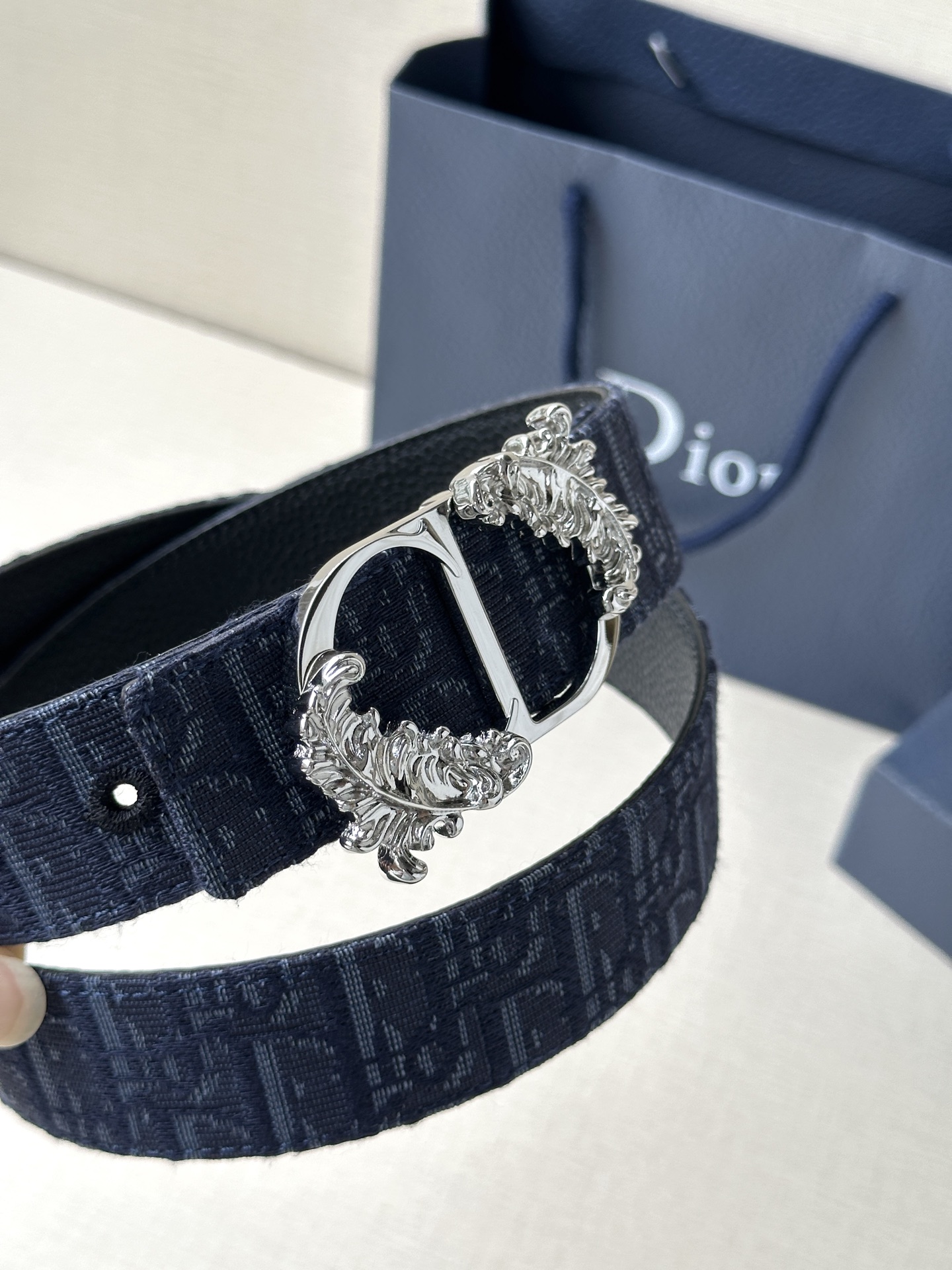 Basic Belt Cow Leather Black M-l