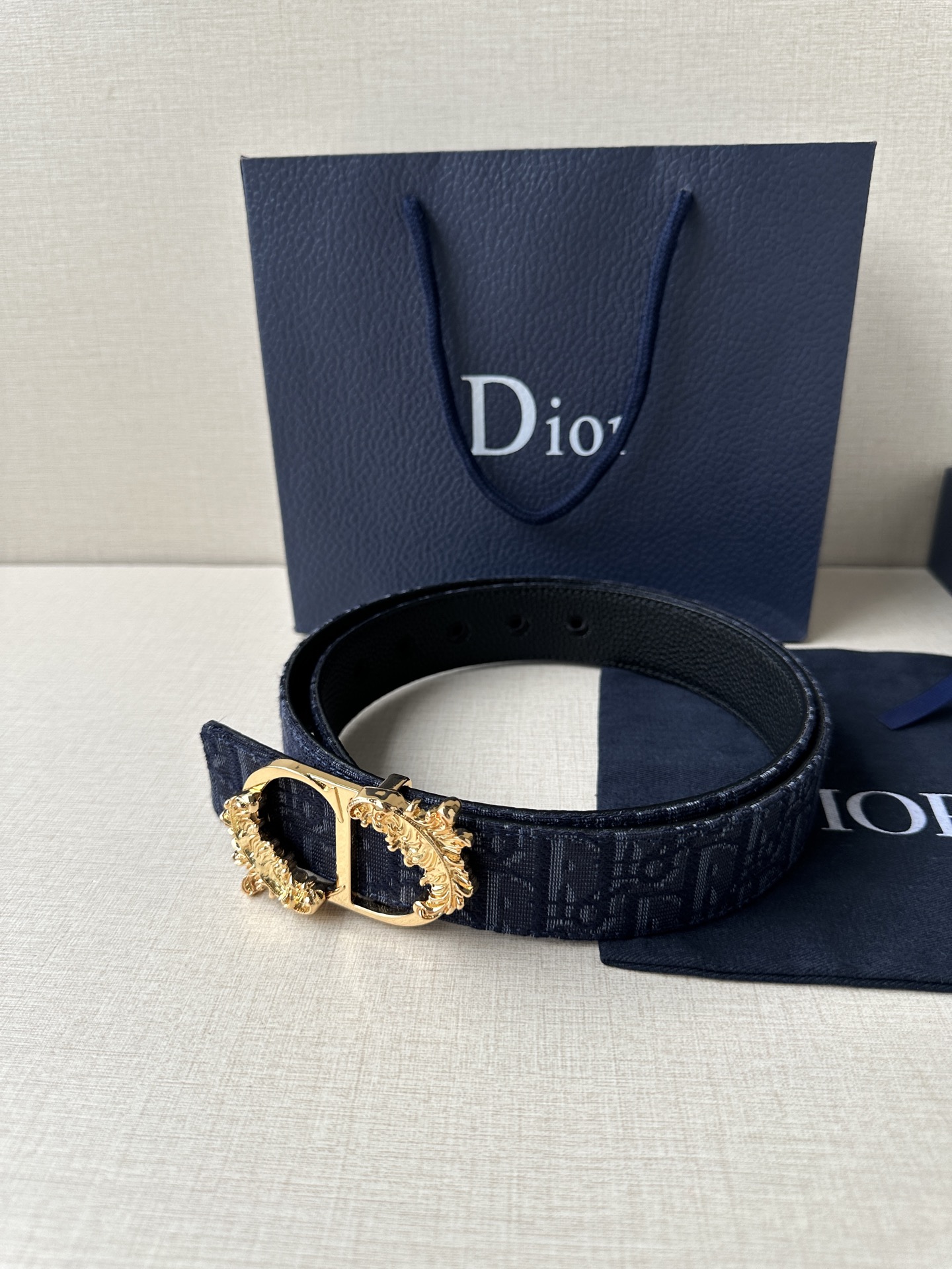 Basic Belt Cow Leather Black M-l