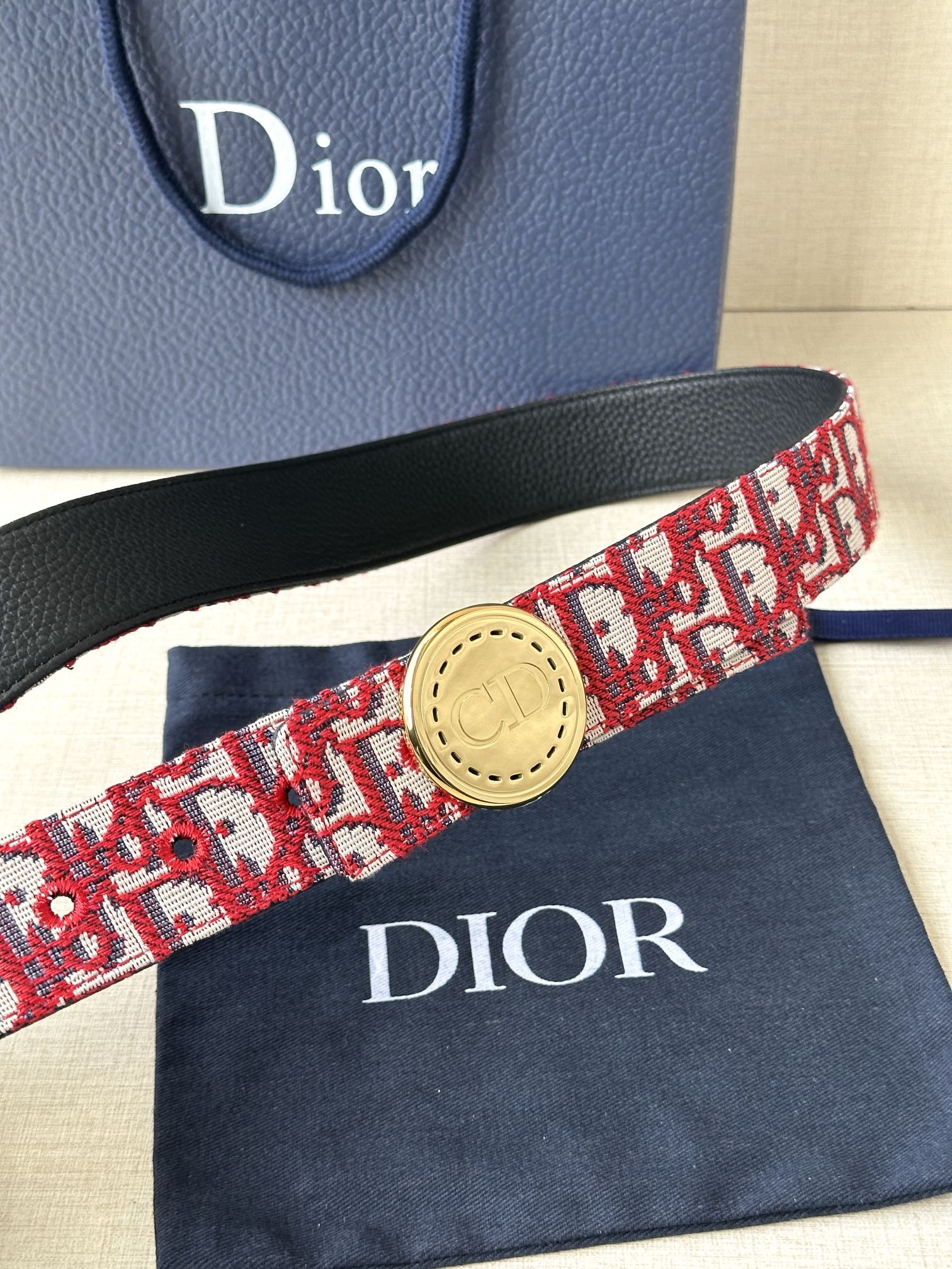 Dior Male Basic Belt M