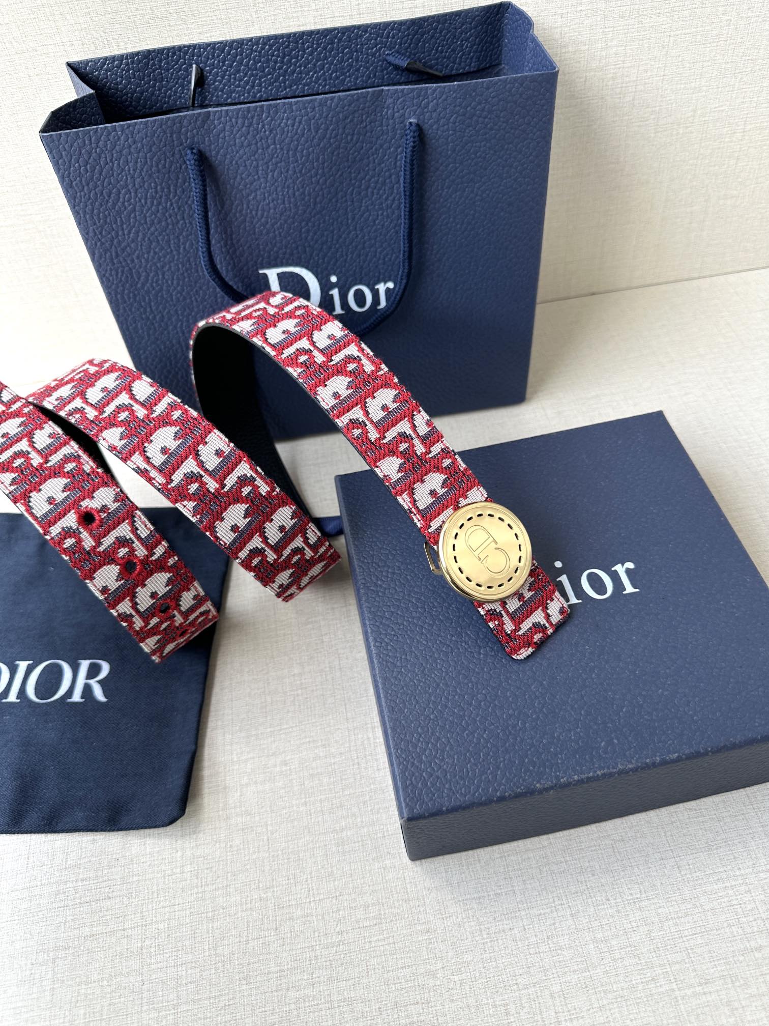 Dior Male Basic Belt M