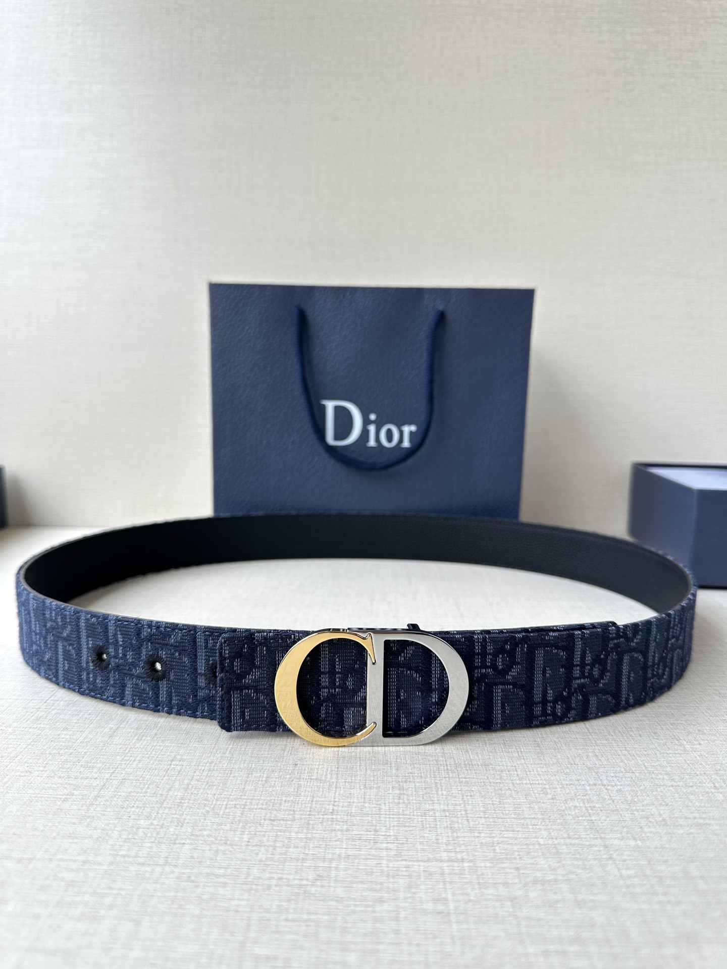 Basic Belt Cow Leather Black M-l