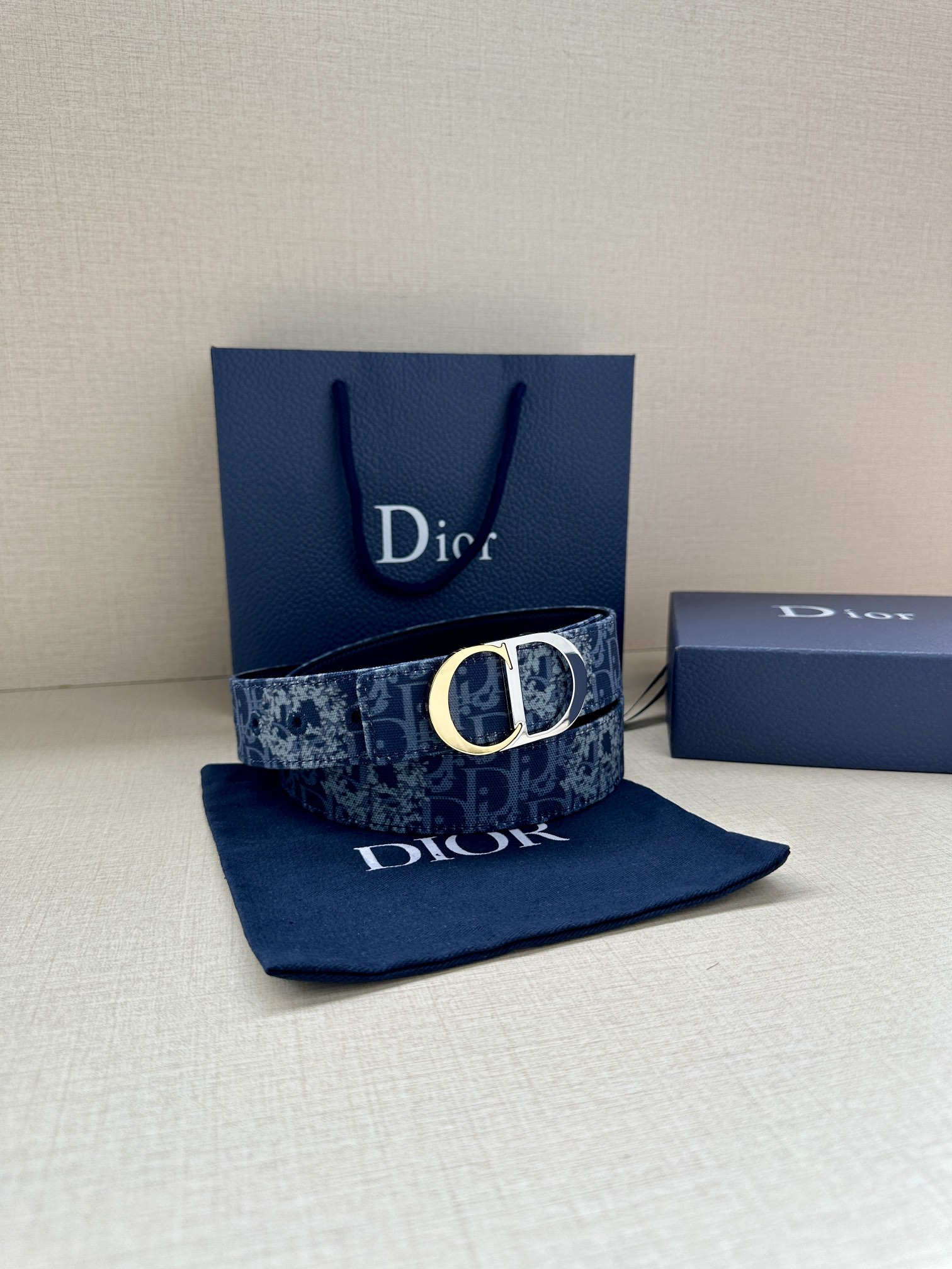 Dior Basic Belt White M