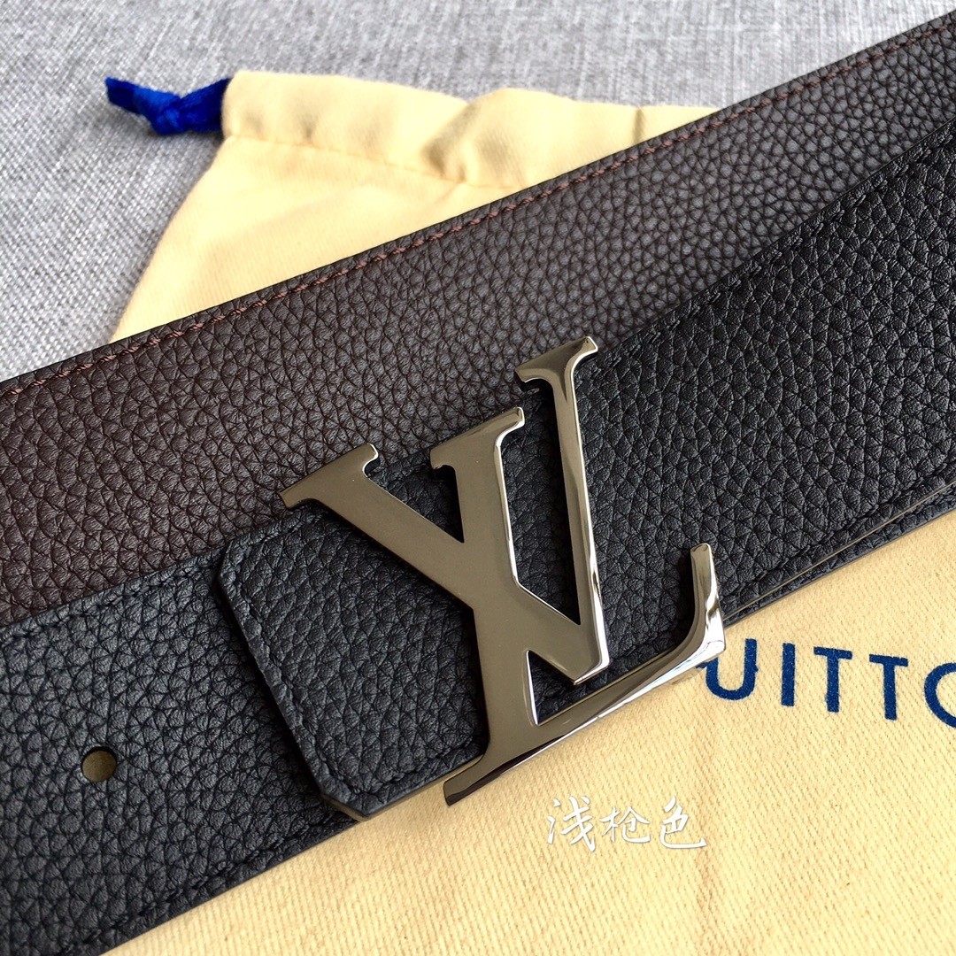 Louis Vuitton Male Leather Belt M-l