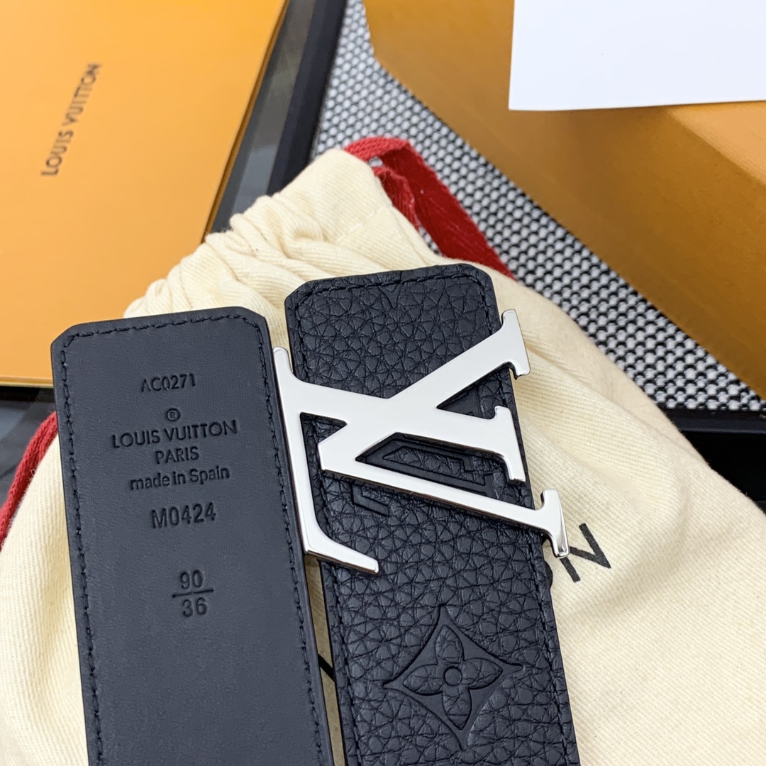 Louis Vuitton Basic Belt Cow Leather M