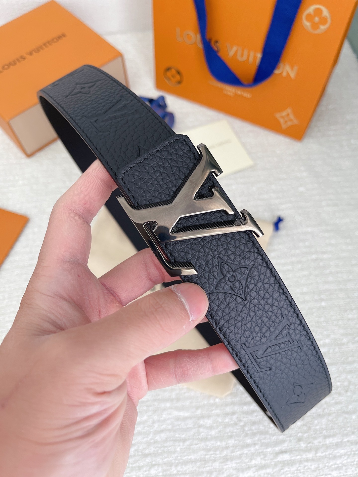 Louis Vuitton Basic Belt Cow Leather M