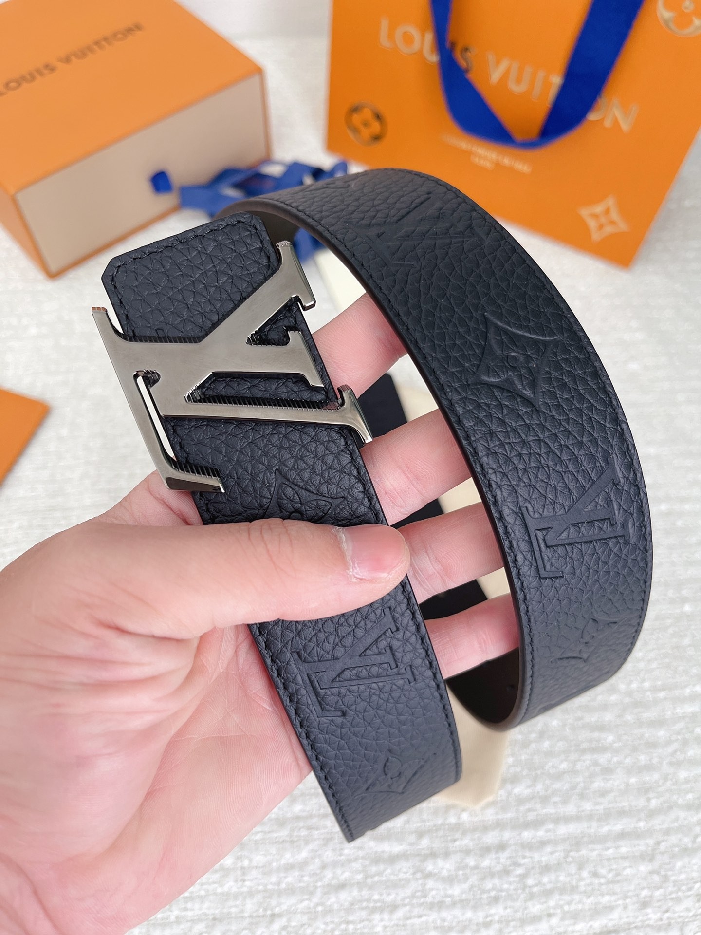 Louis Vuitton Basic Belt Cow Leather M