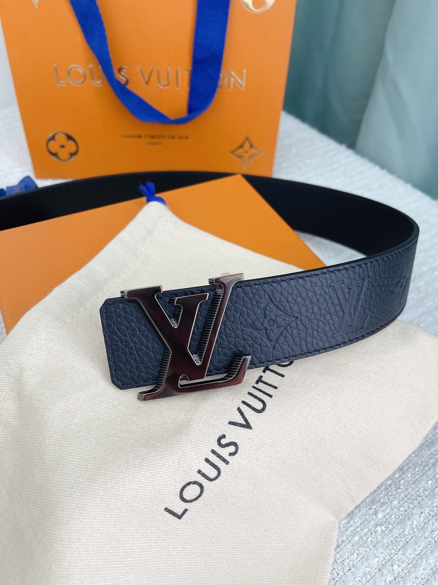 Louis Vuitton Basic Belt Cow Leather M