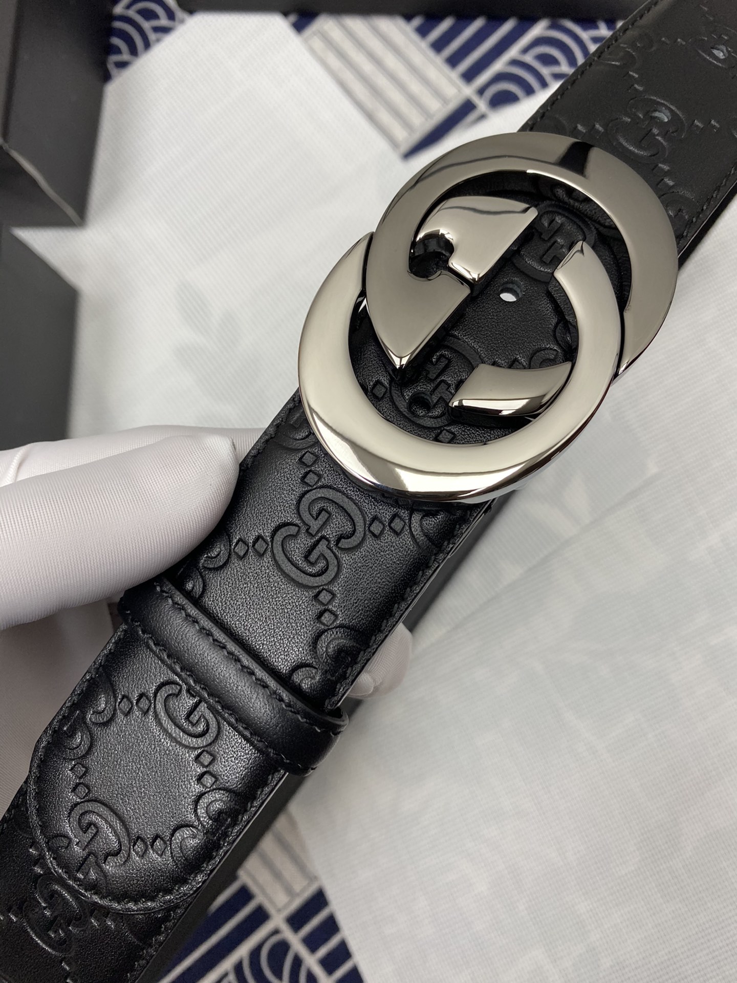 Gucci Basic Belt Top Grain Leather