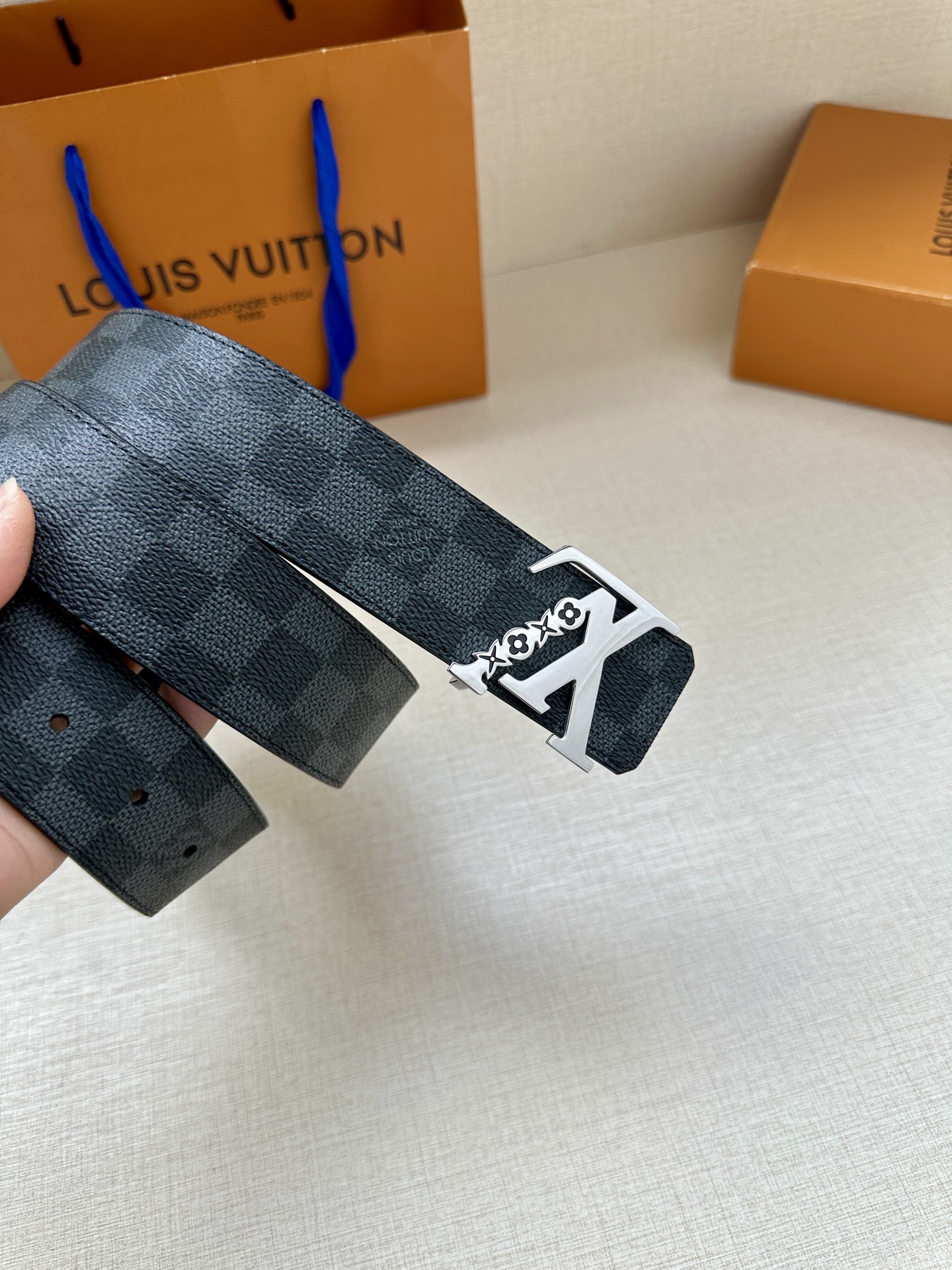 Louis Vuitton Basic Belt Canvas M-l