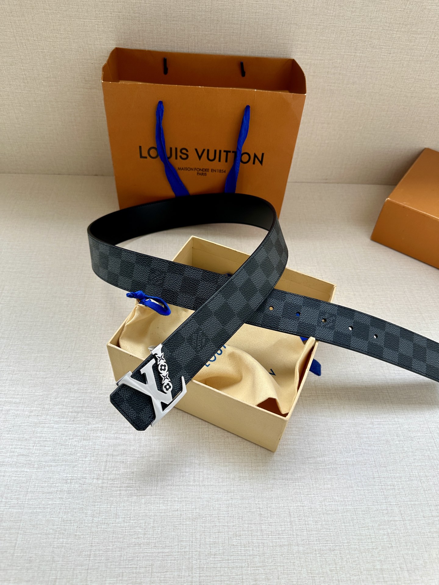 Louis Vuitton Basic Belt Canvas M-l