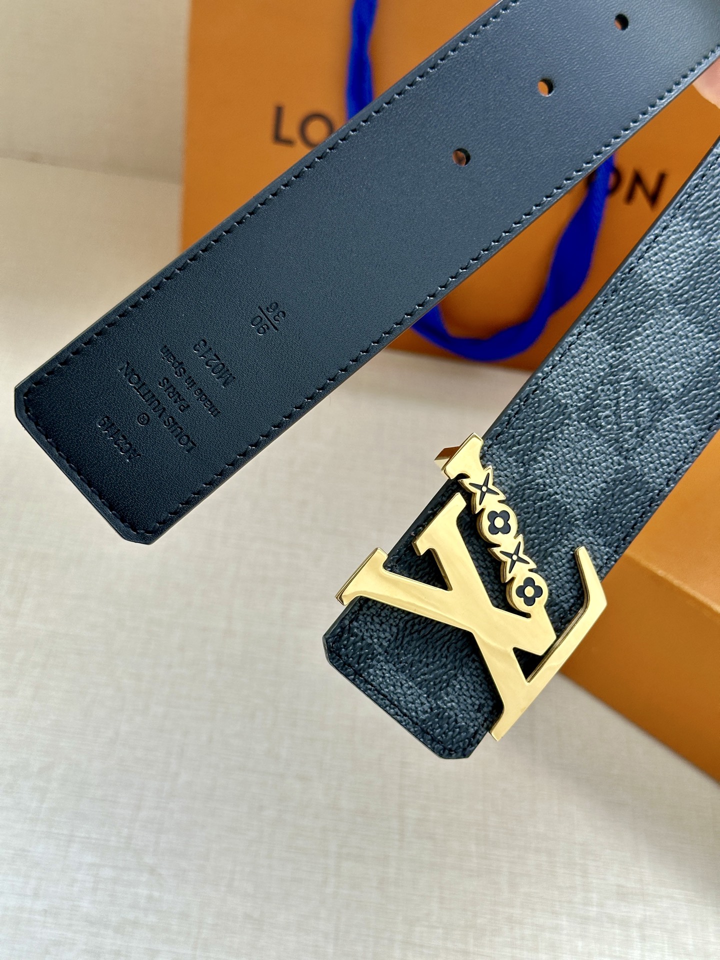 Louis Vuitton Basic Belt Canvas M-l