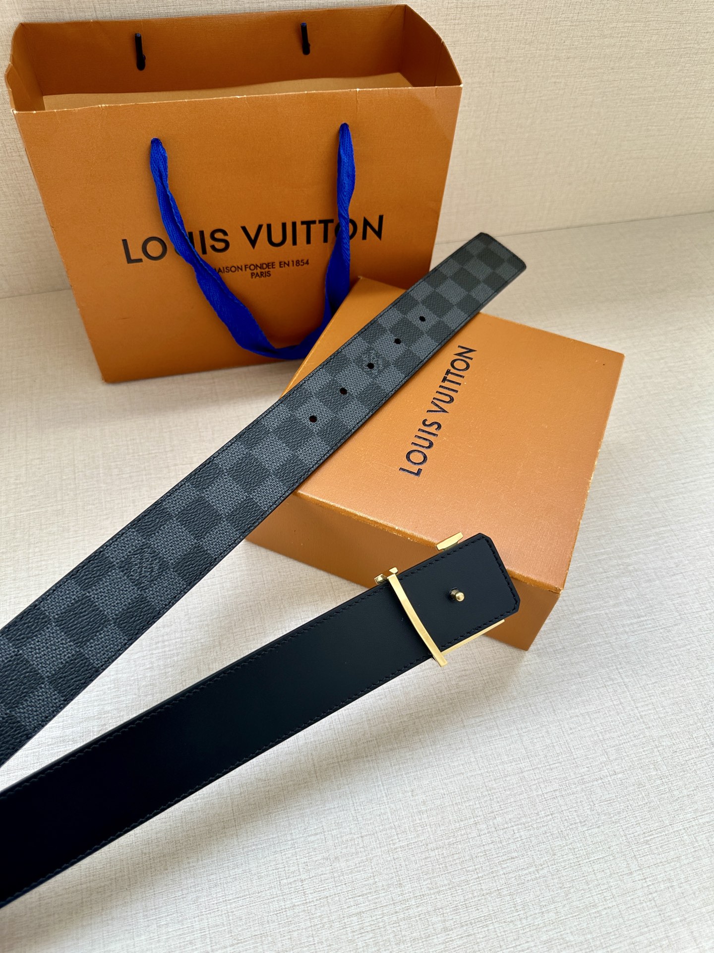 Louis Vuitton Basic Belt Canvas M-l