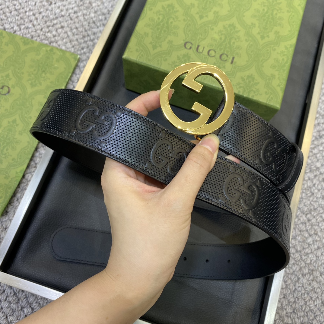 Gucci Basic Belt Cow Leather