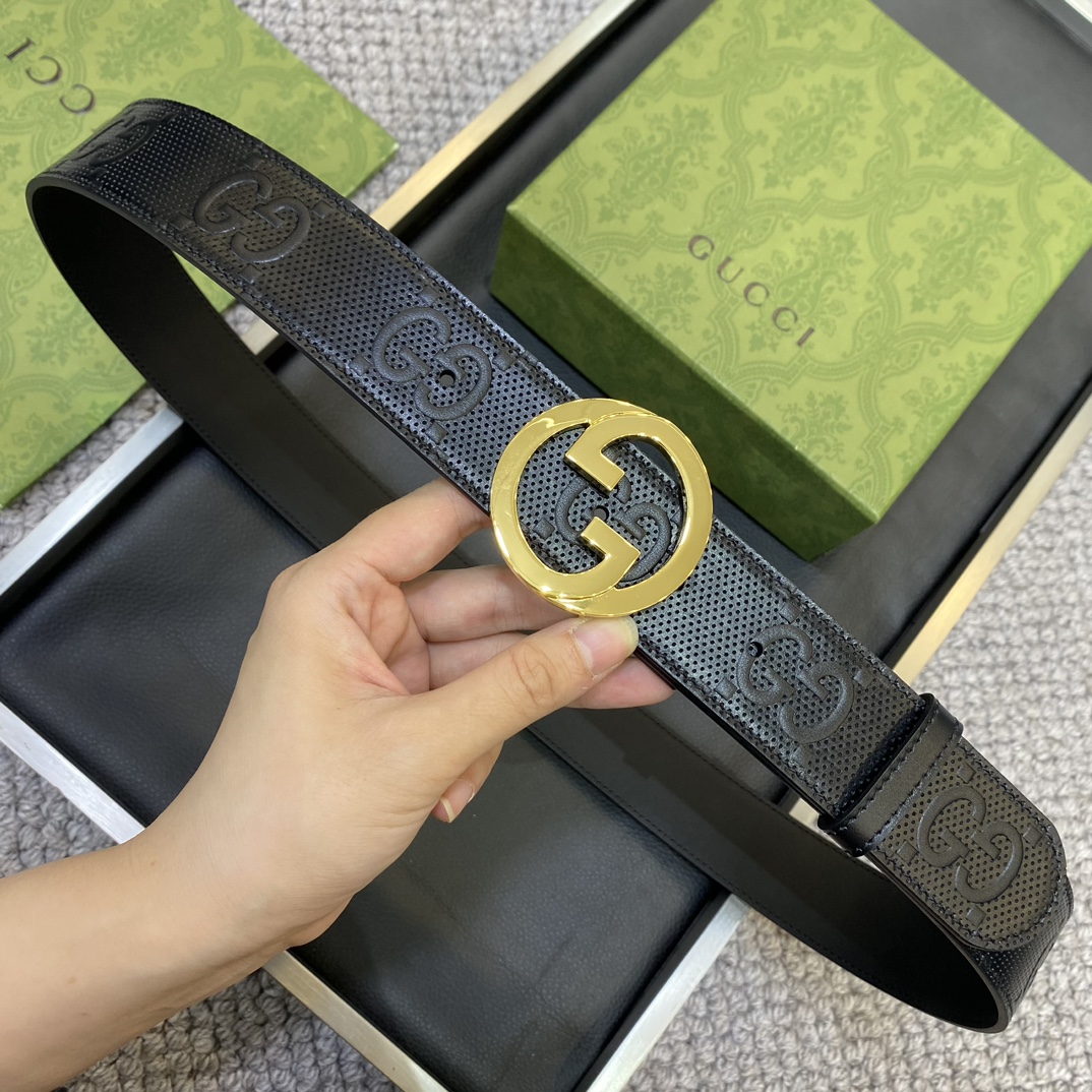 Gucci Basic Belt Cow Leather