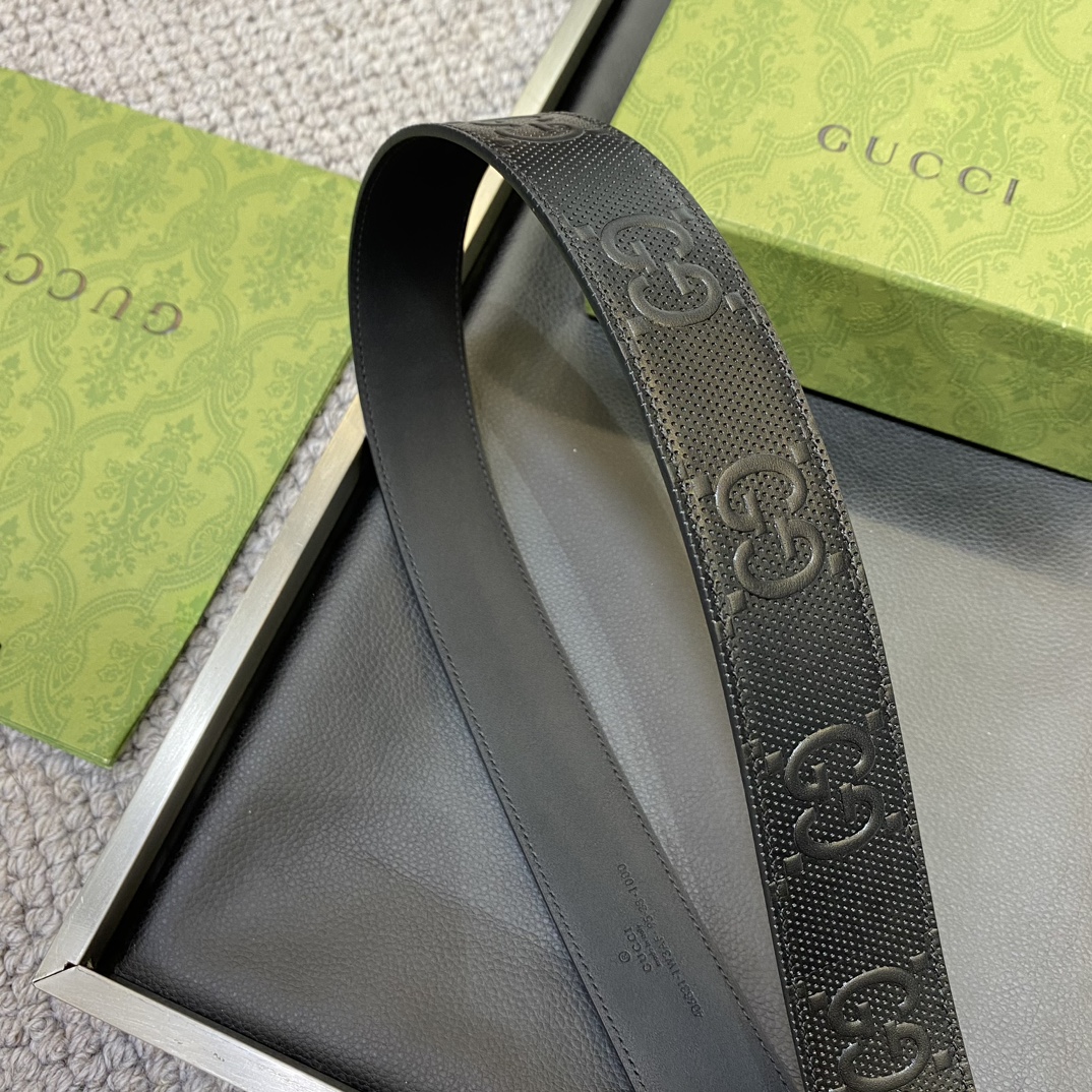 Gucci Basic Belt Cow Leather