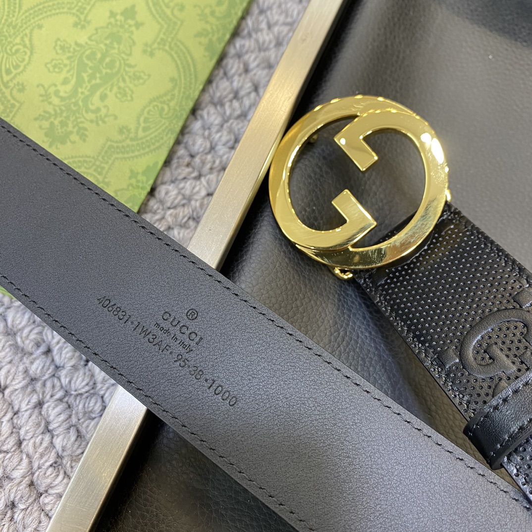Gucci Basic Belt Cow Leather
