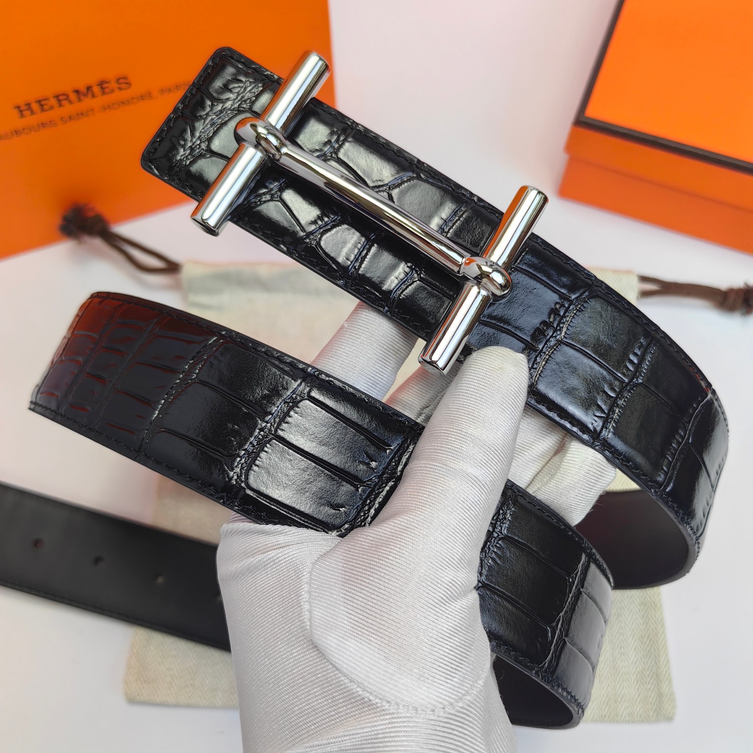 Hermès Basic Belt Top Grain Leather