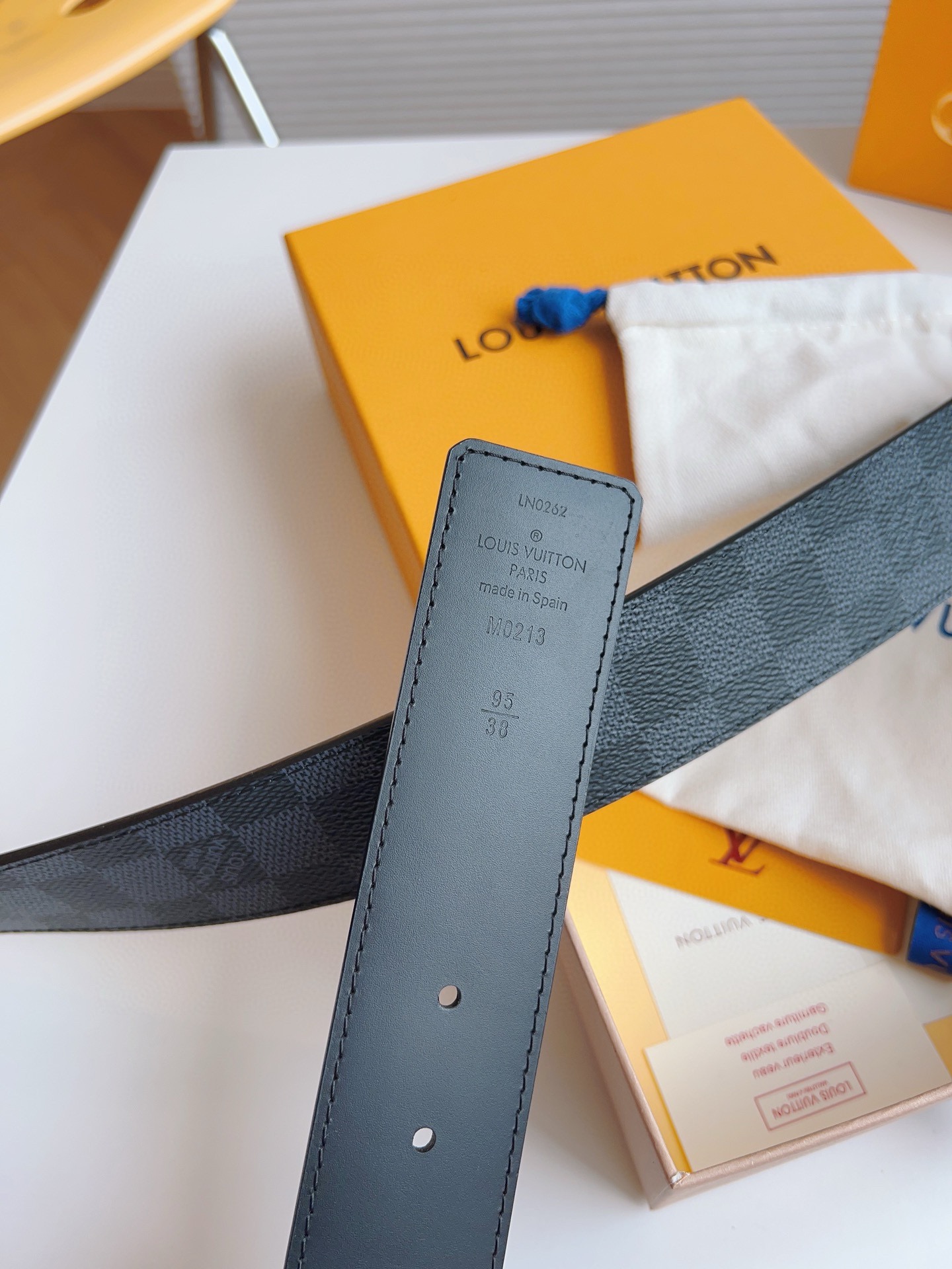 Louis Vuitton Male Basic Belt M-l