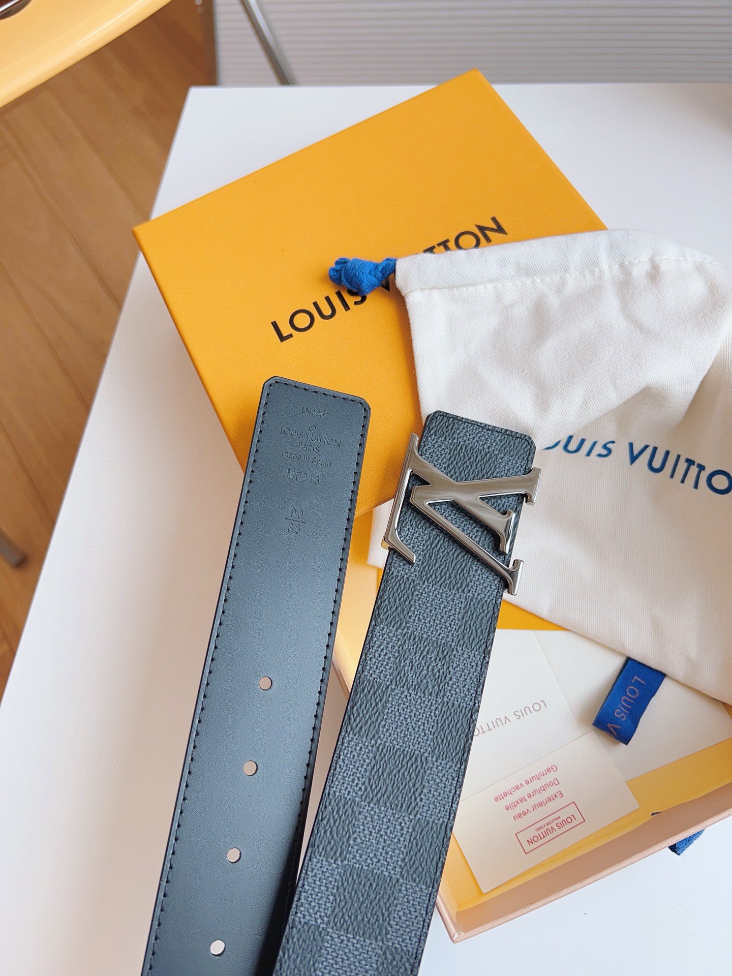 Louis Vuitton Male Basic Belt M-l