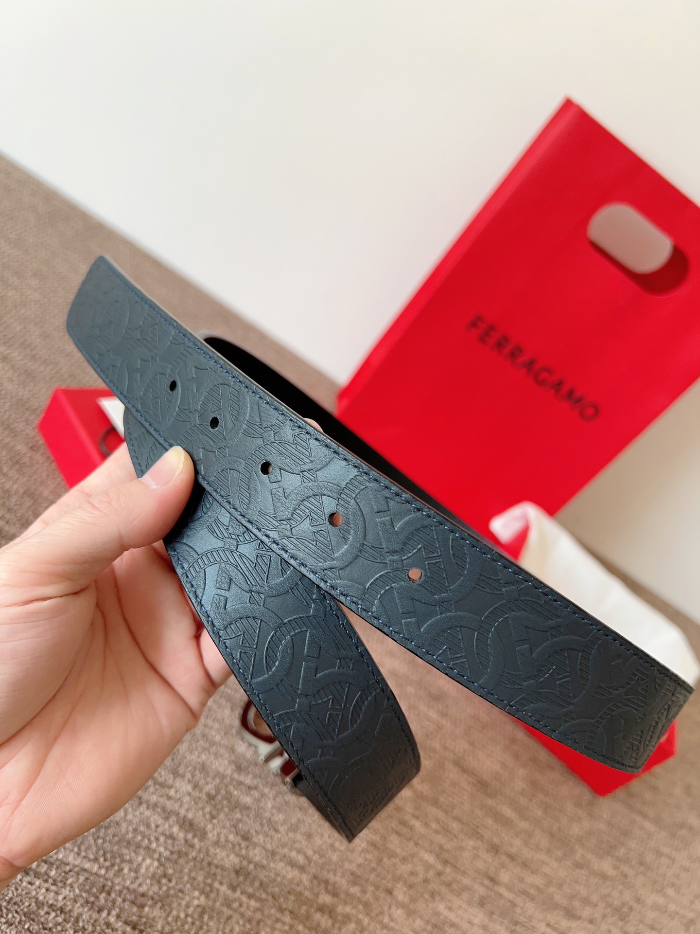 Salvatore Ferragamo Leather Belt