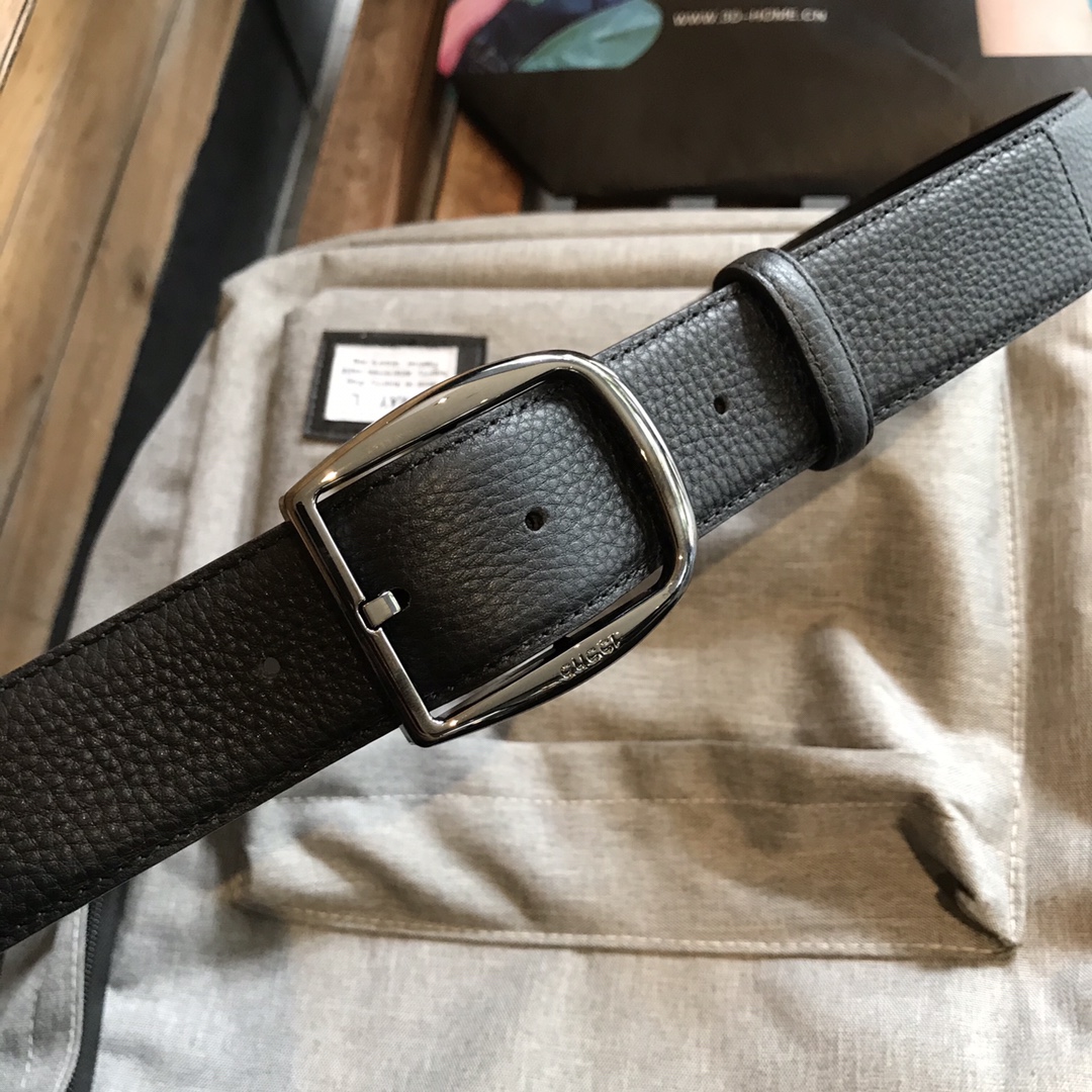 Gucci Leather Belt Top Grain Leather M