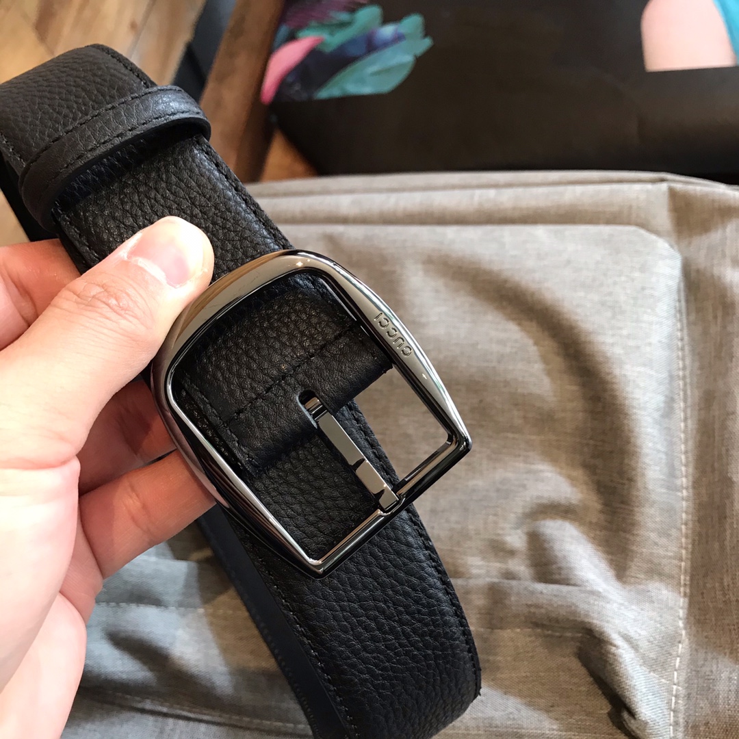 Gucci Leather Belt Top Grain Leather M