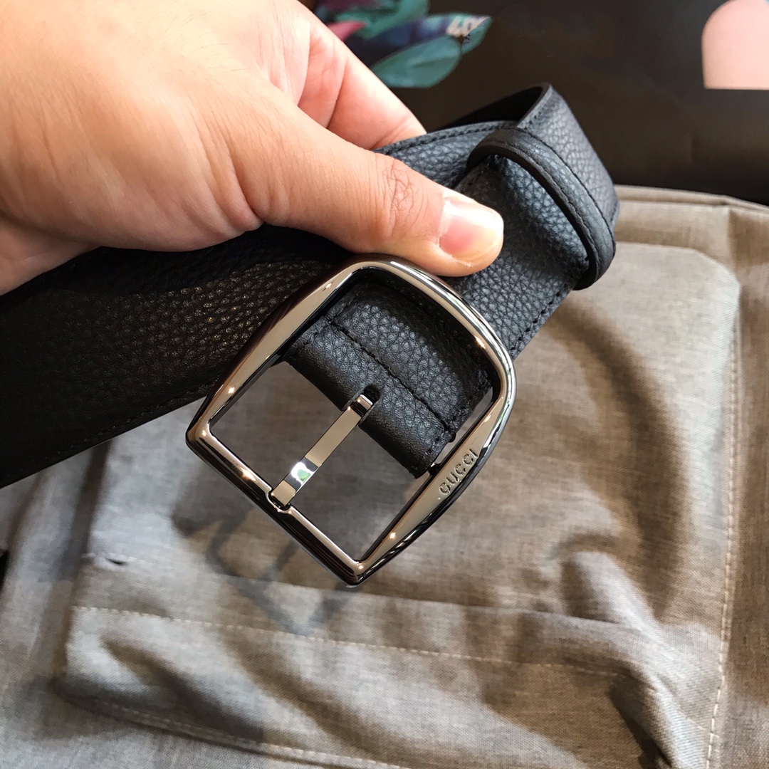 Gucci Leather Belt Top Grain Leather M