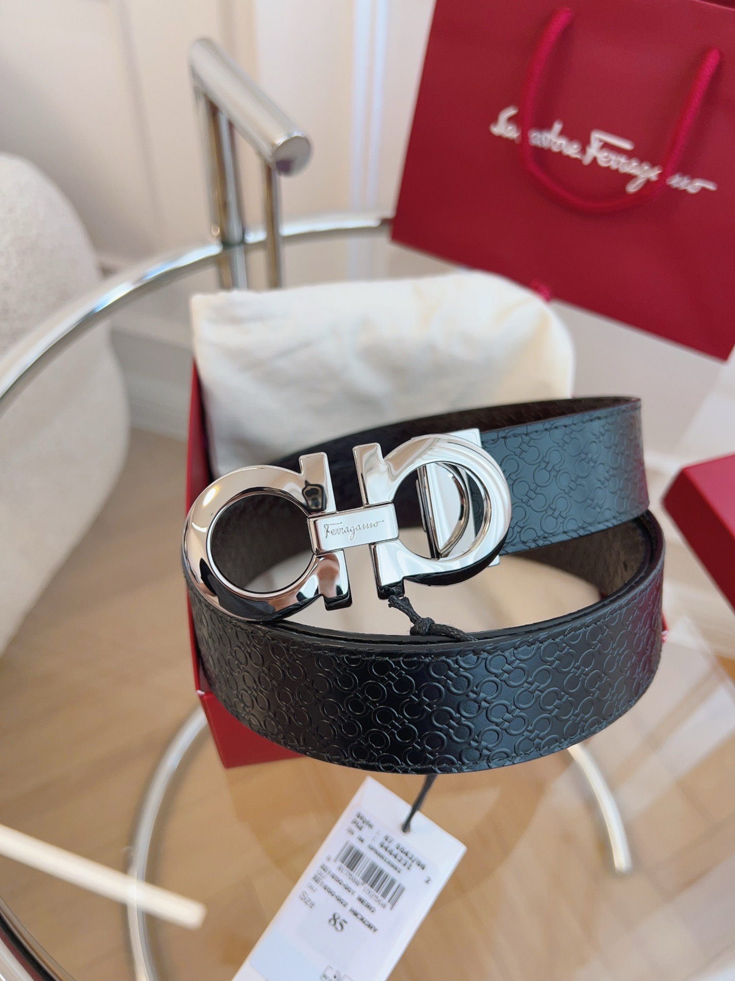 Salvatore Ferragamo Leather Belt M