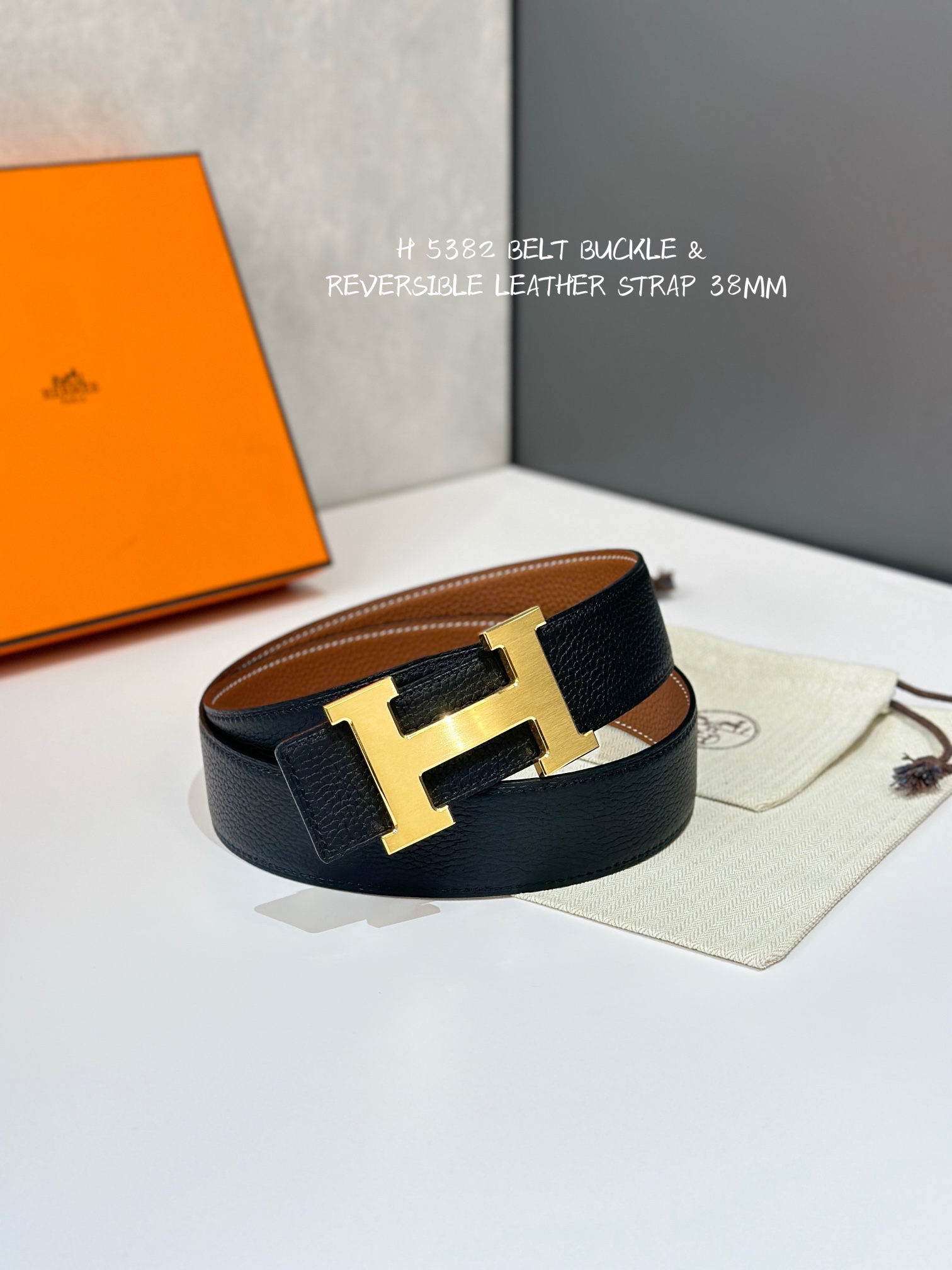 Hermès Basic Belt 38mm-13514-s-l