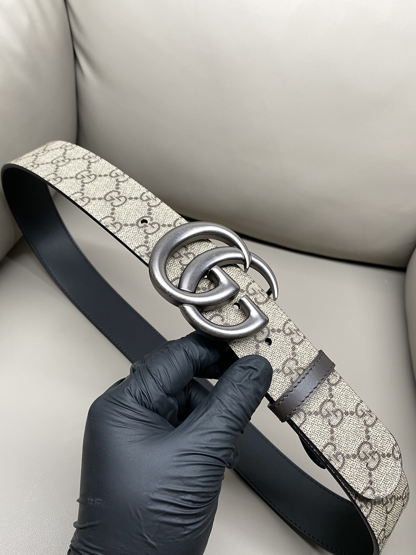 Gucci Basic Belt Canvas S-m