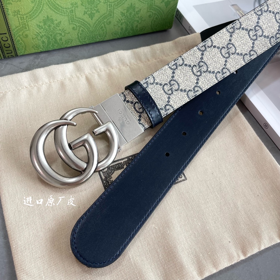 Gucci Basic Belt Cow Leather Waterproof M