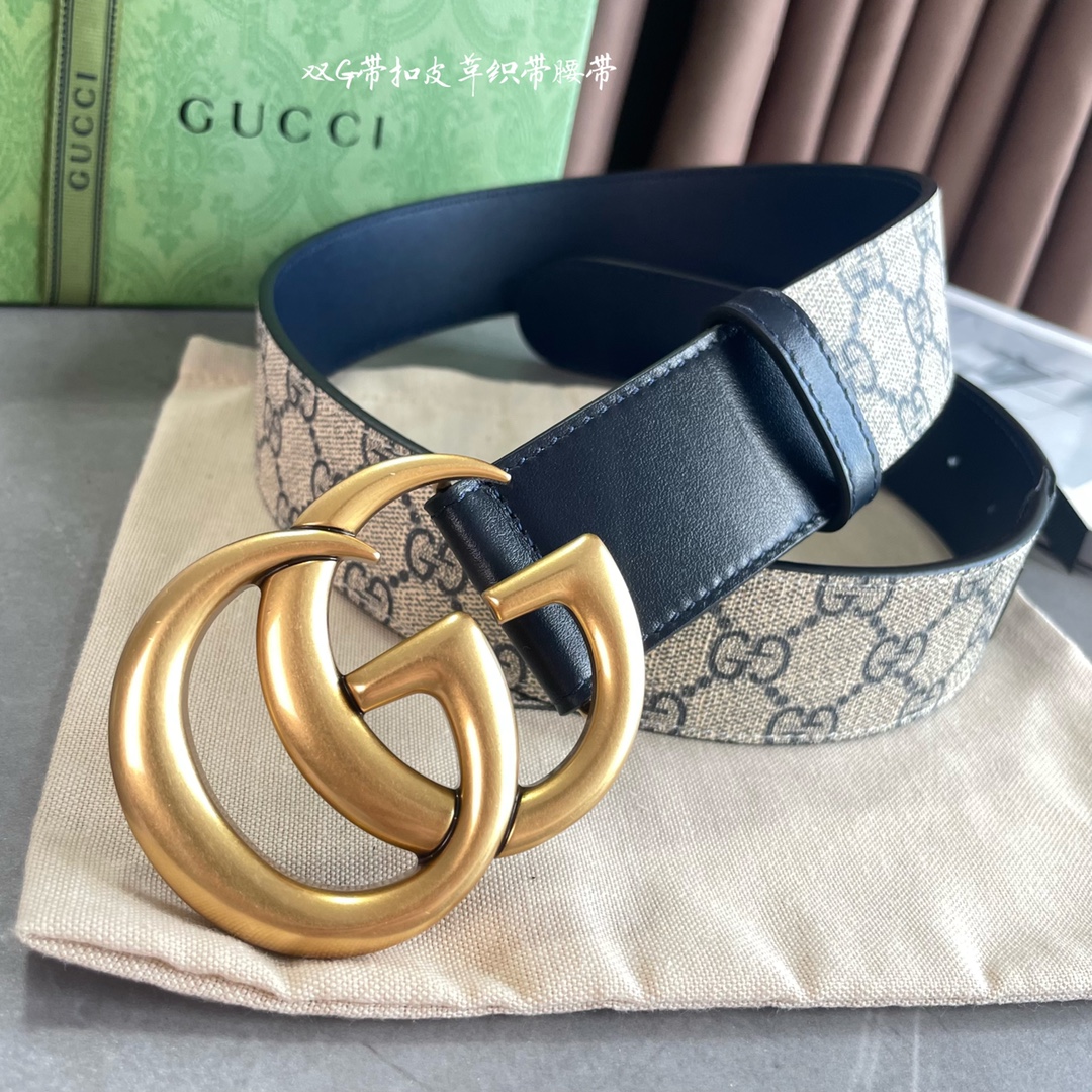 Gucci Basic Belt Cow Leather S-m-l