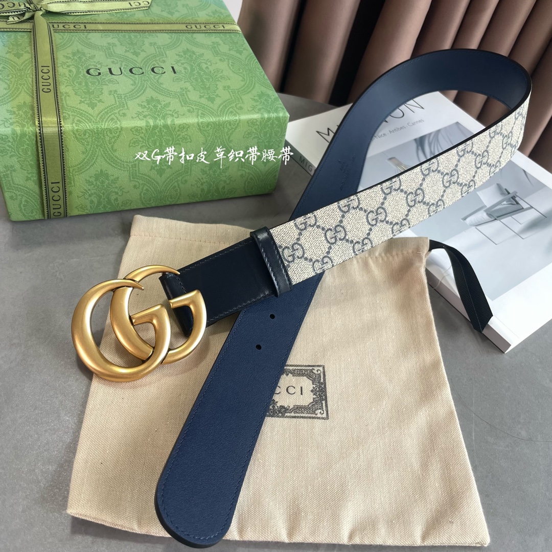 Gucci Basic Belt Cow Leather S-m-l