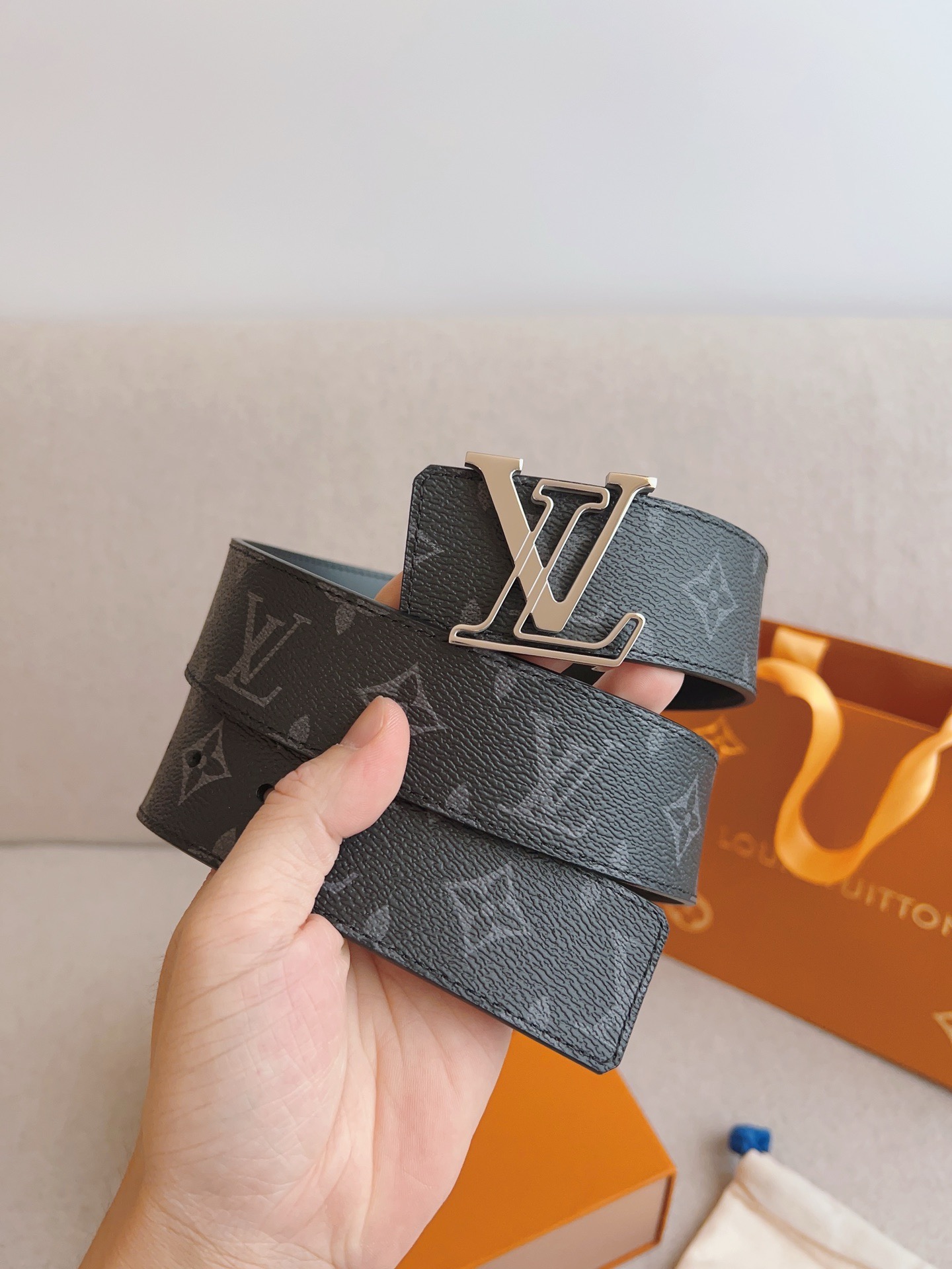 Louis Vuitton Canvas Belt Canvas L