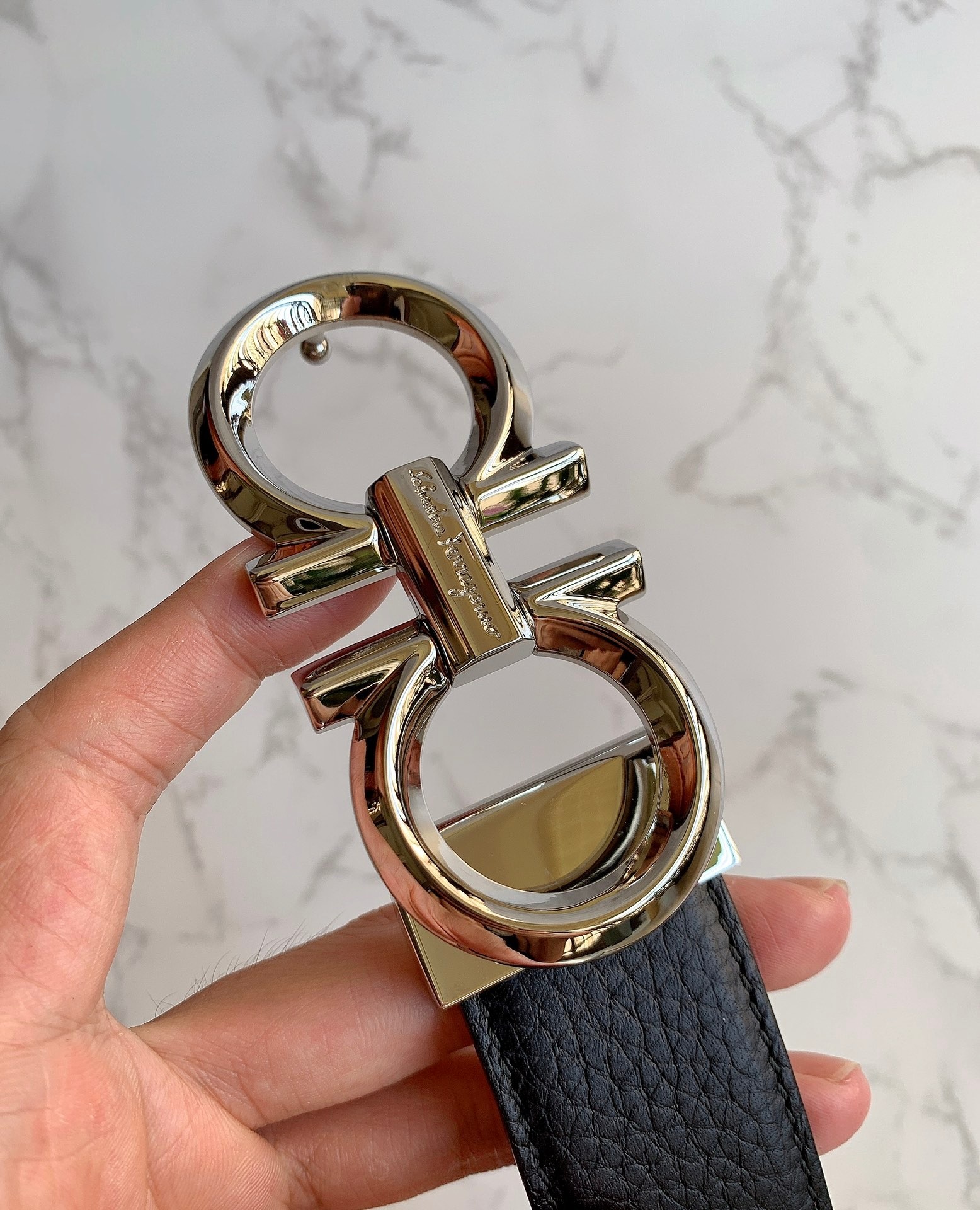 Salvatore Ferragamo Basic Belt Cow Leather