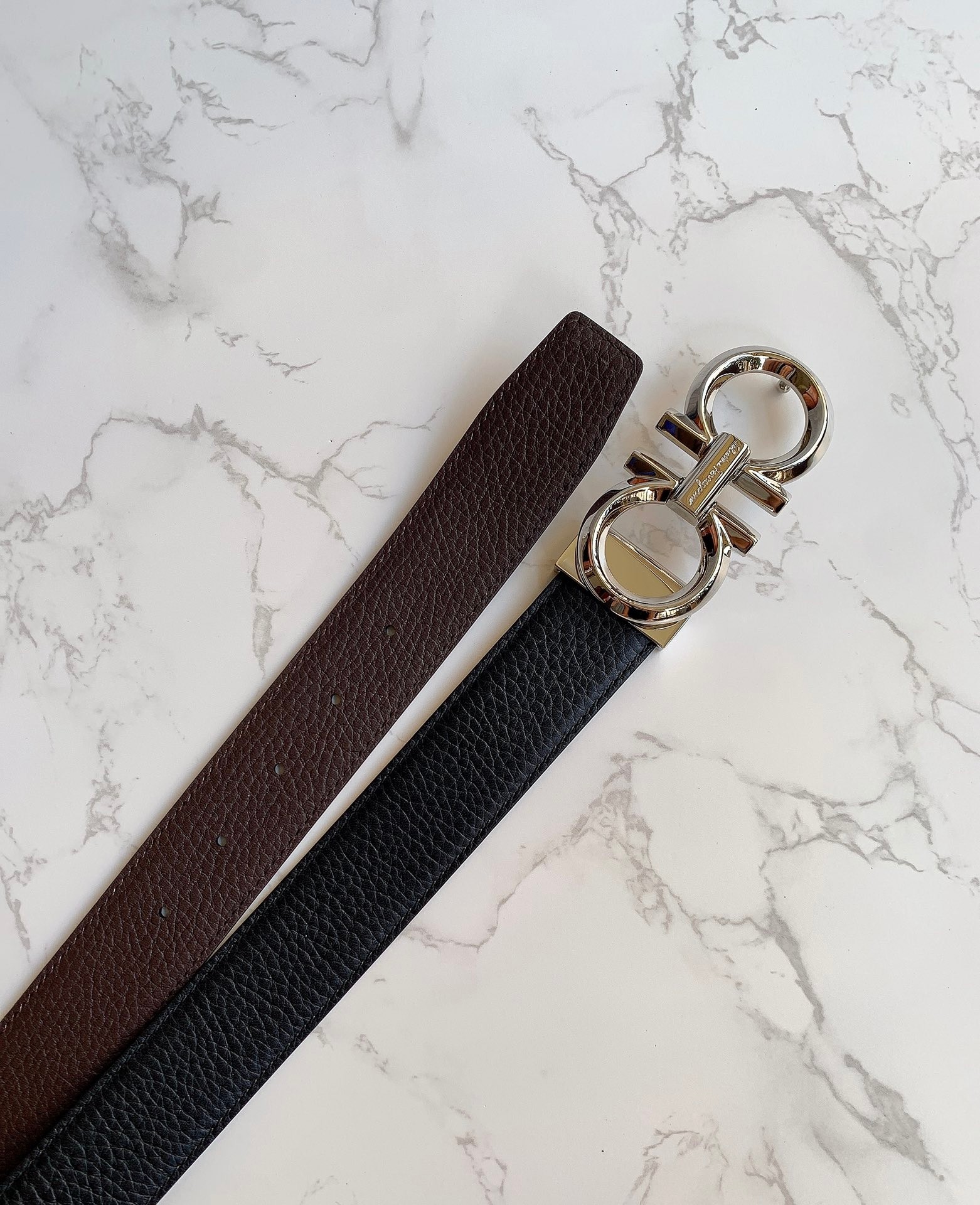 Salvatore Ferragamo Basic Belt Cow Leather