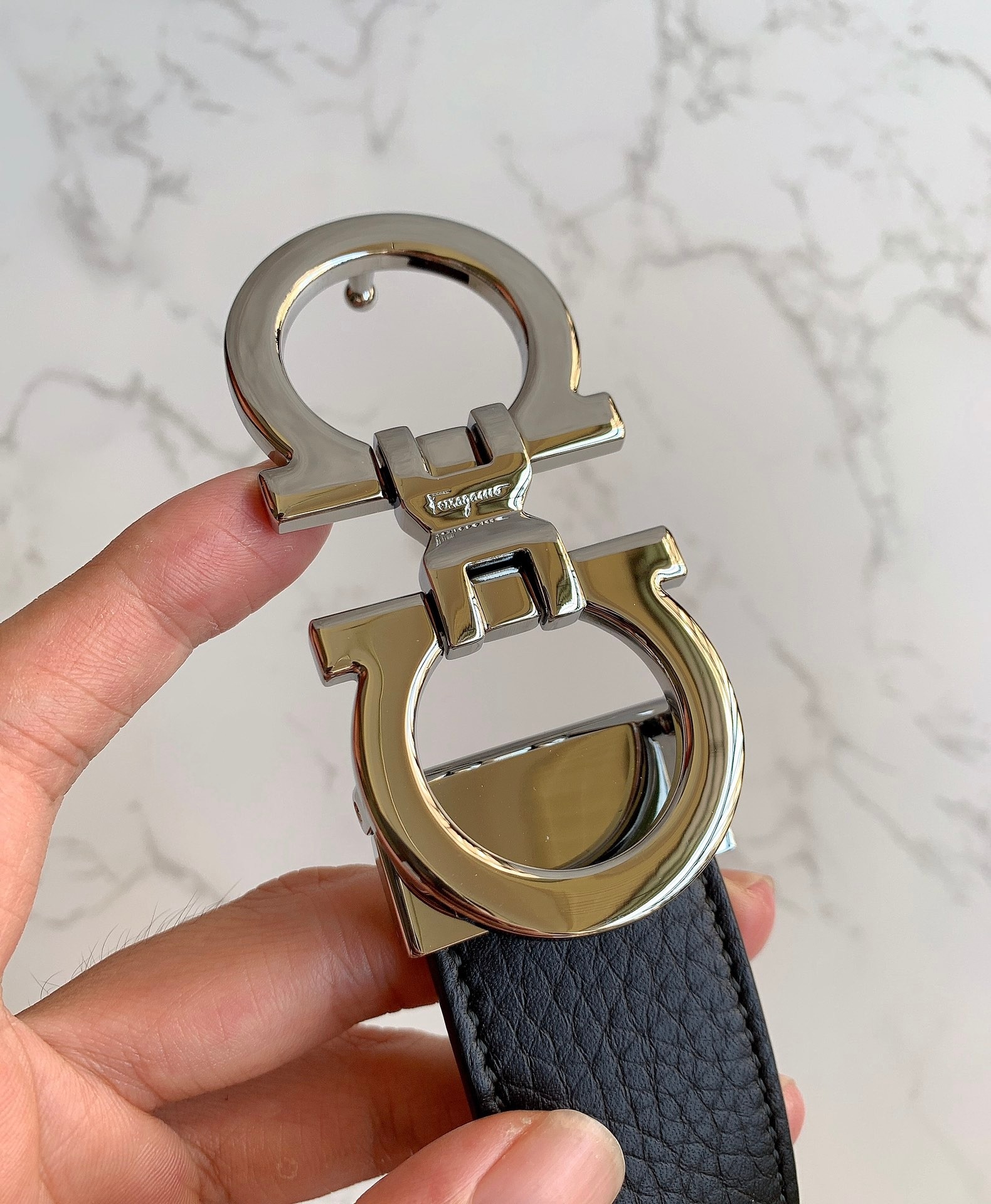 Salvatore Ferragamo Basic Belt Cow Leather