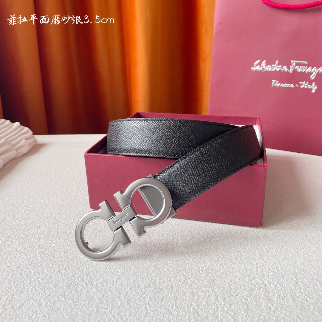Salvatore Ferragamo Basic Belt Cow Leather