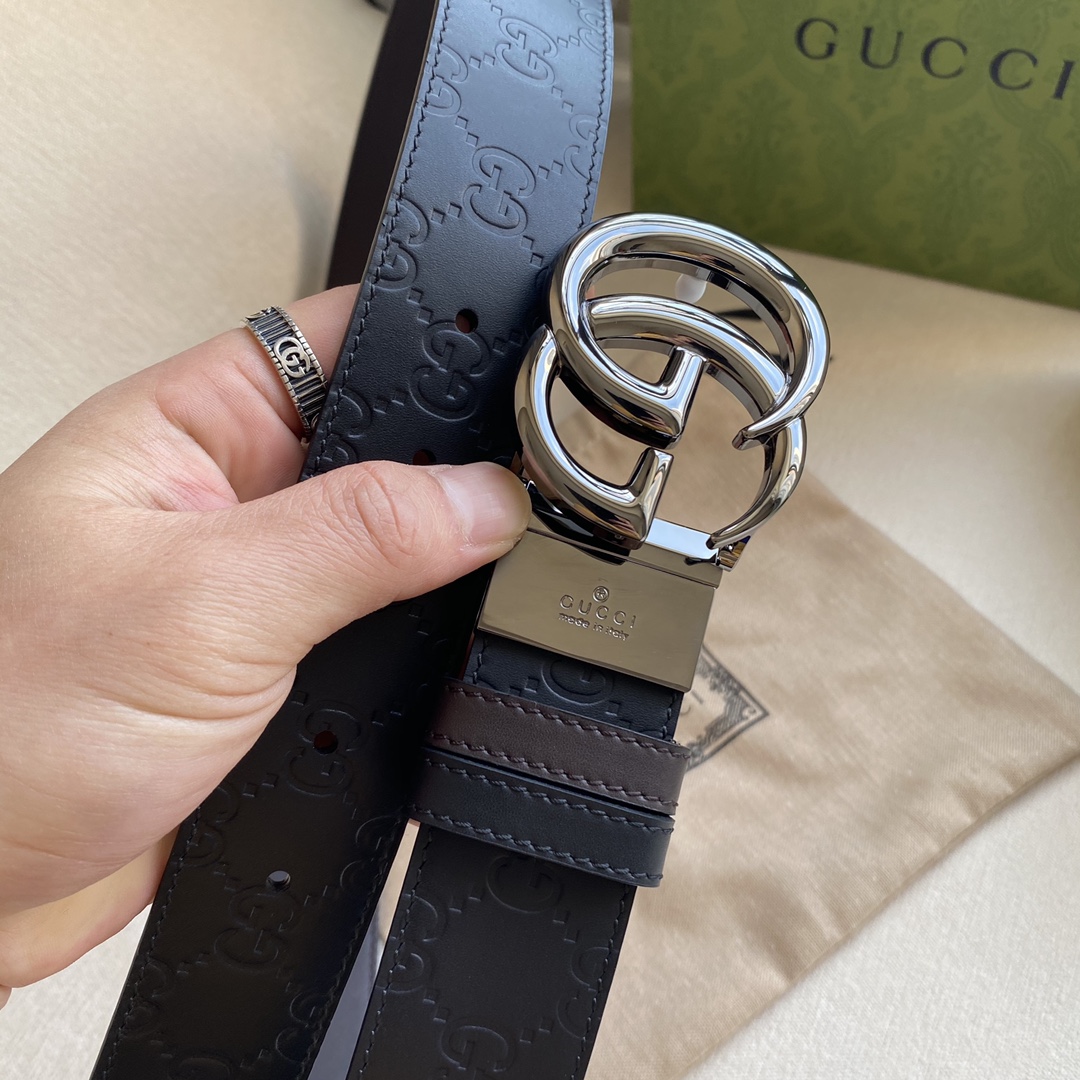 Gucci Basic Belt Black M
