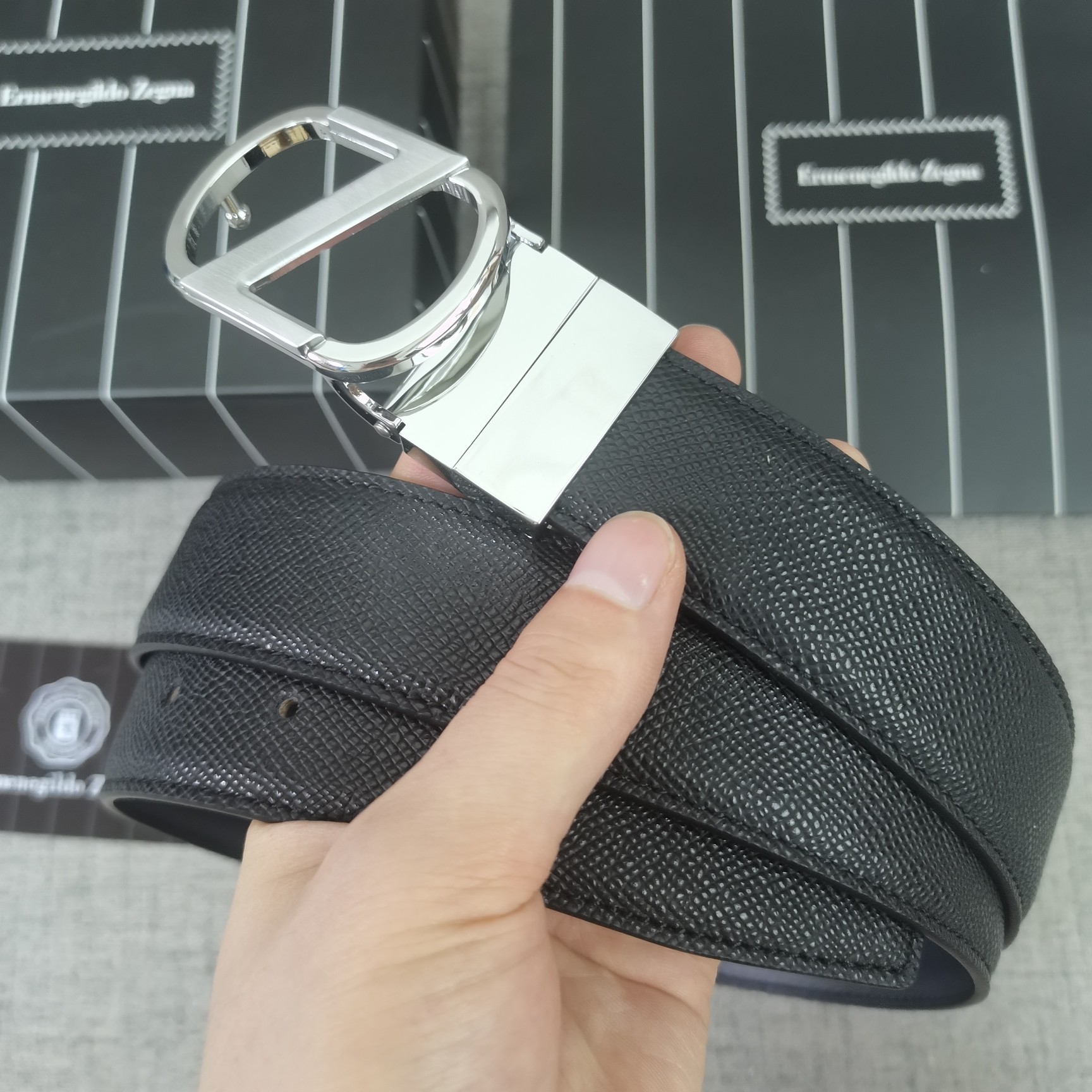 Dior Male Basic Belt Cow Leather 35mm-m-l