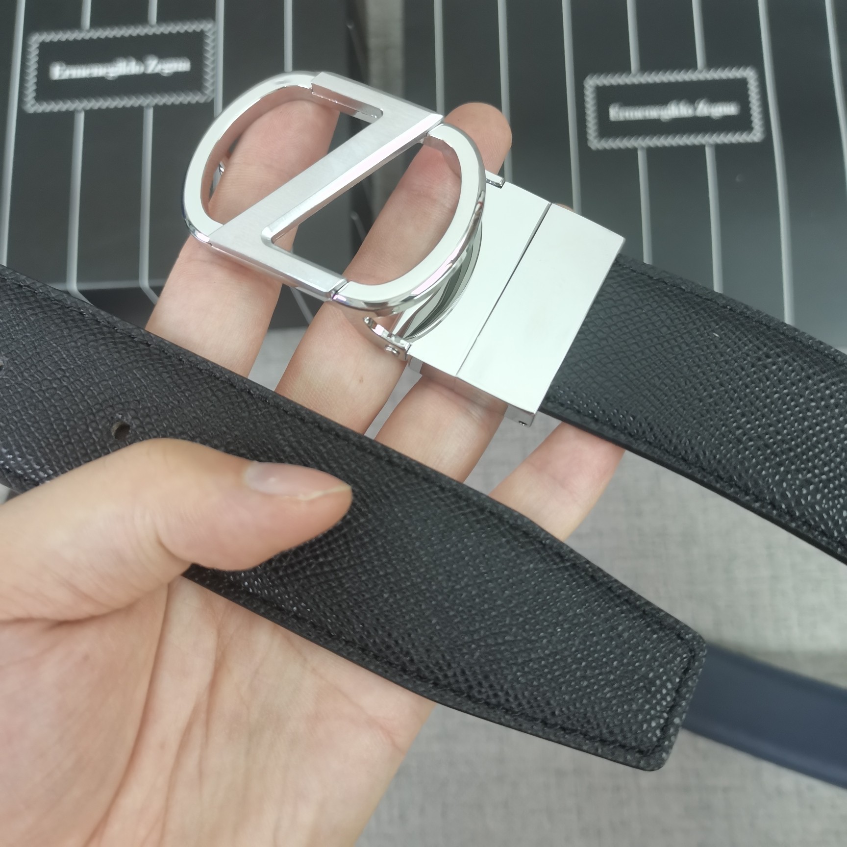 Dior Male Basic Belt Cow Leather 35mm-m-l