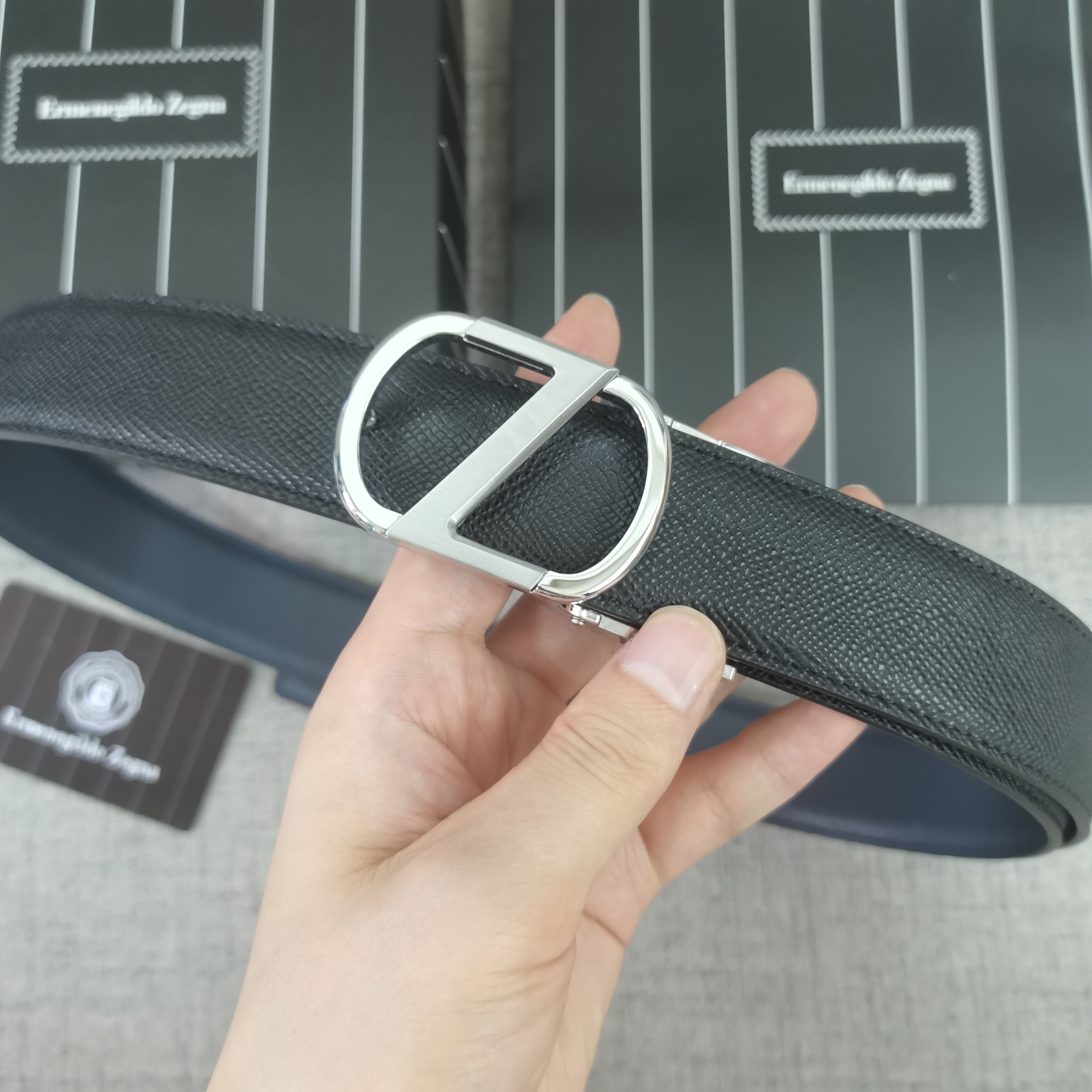 Dior Male Basic Belt Cow Leather 35mm-m-l